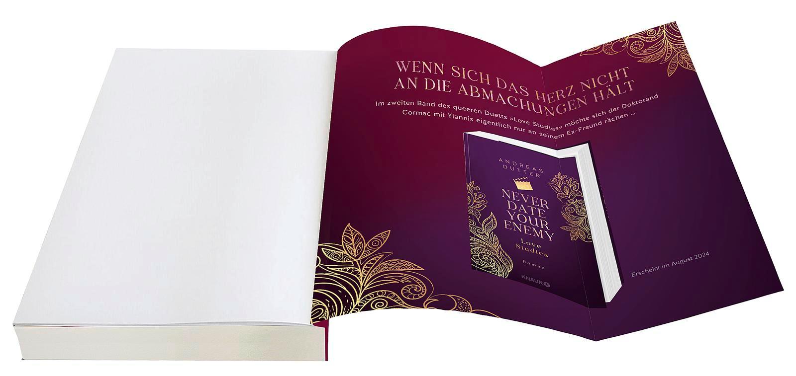 Beispielinhalt (Bild) Love Studies: Never Kiss a Villain