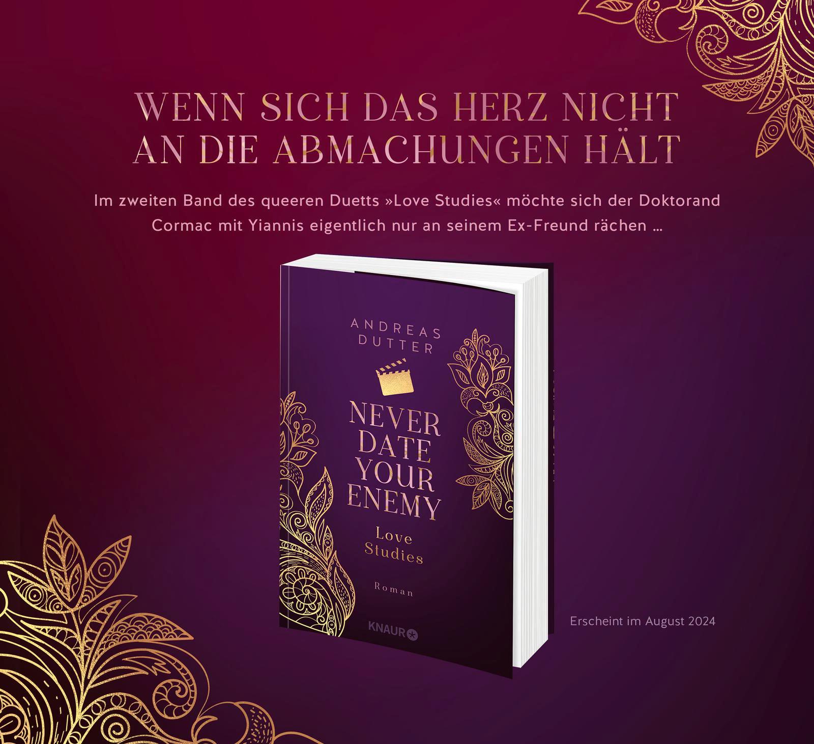 Beispielinhalt (Bild) Love Studies: Never Kiss a Villain