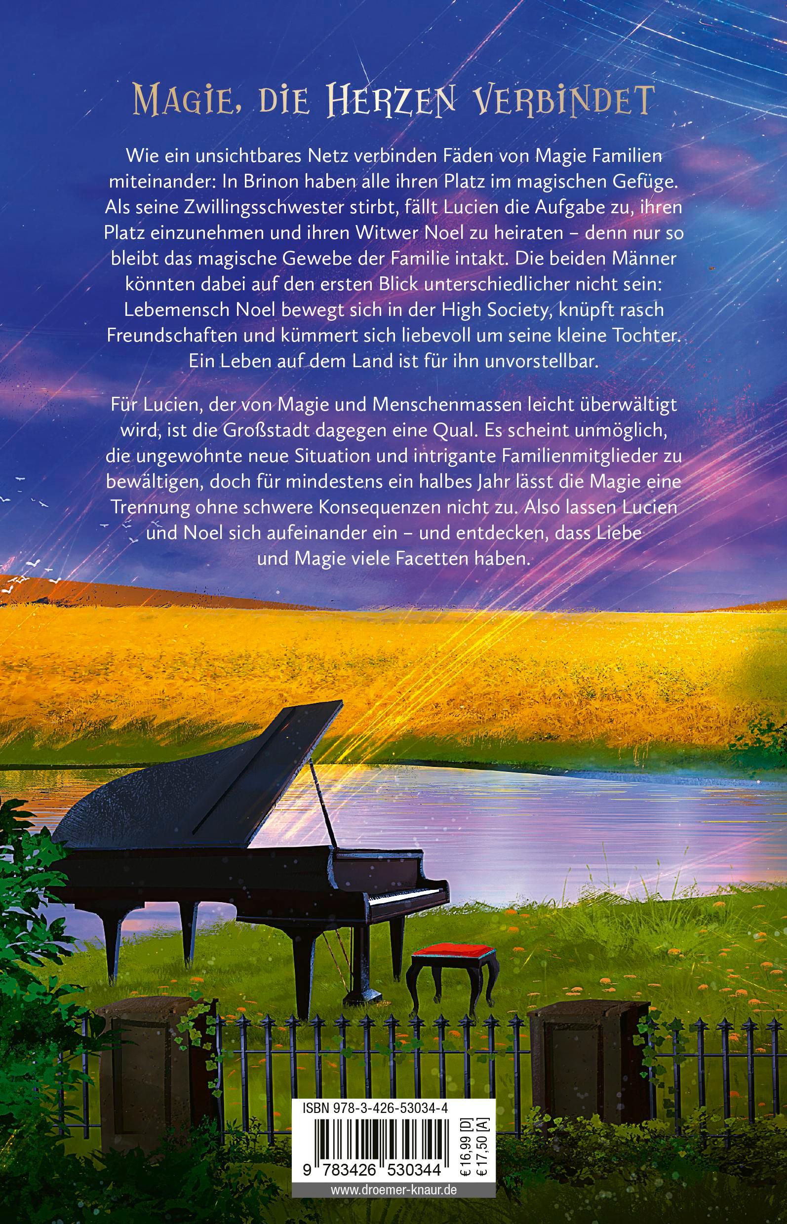 Rückseitencover Die Magie goldgewebter Herzen