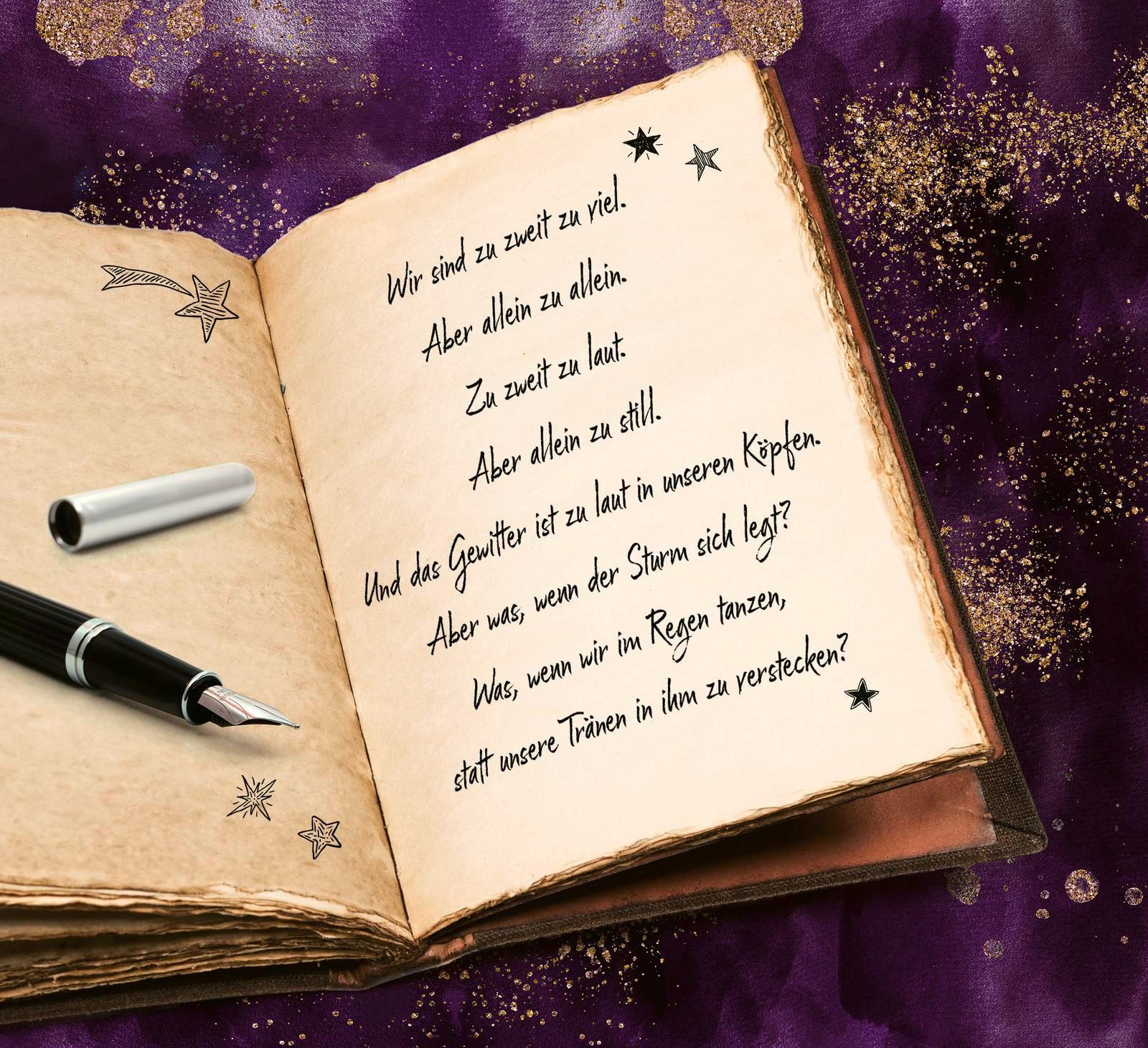 Beispielinhalt (Bild) Wo der Regen uns berührt