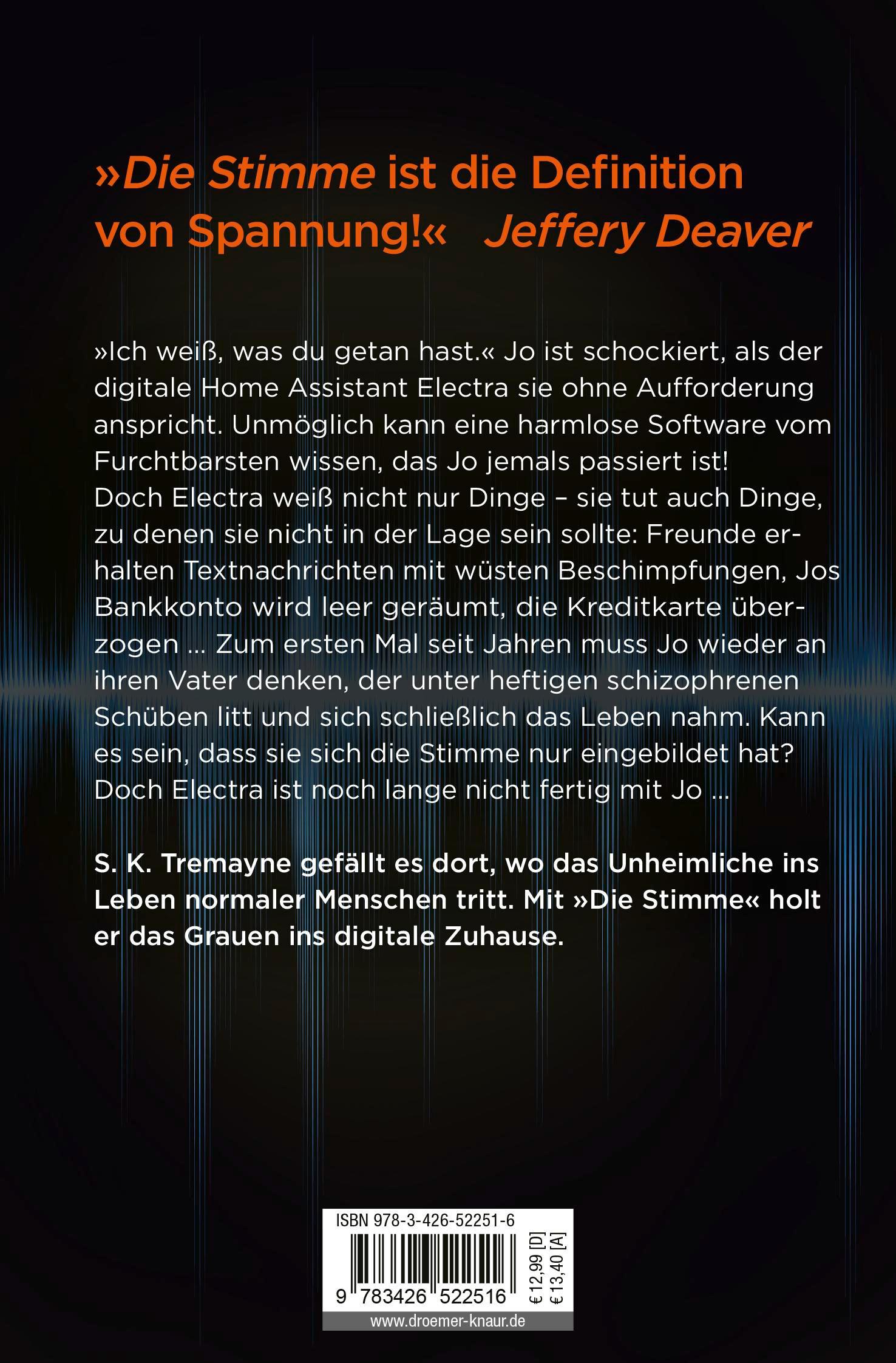 Rückseitencover Die Stimme