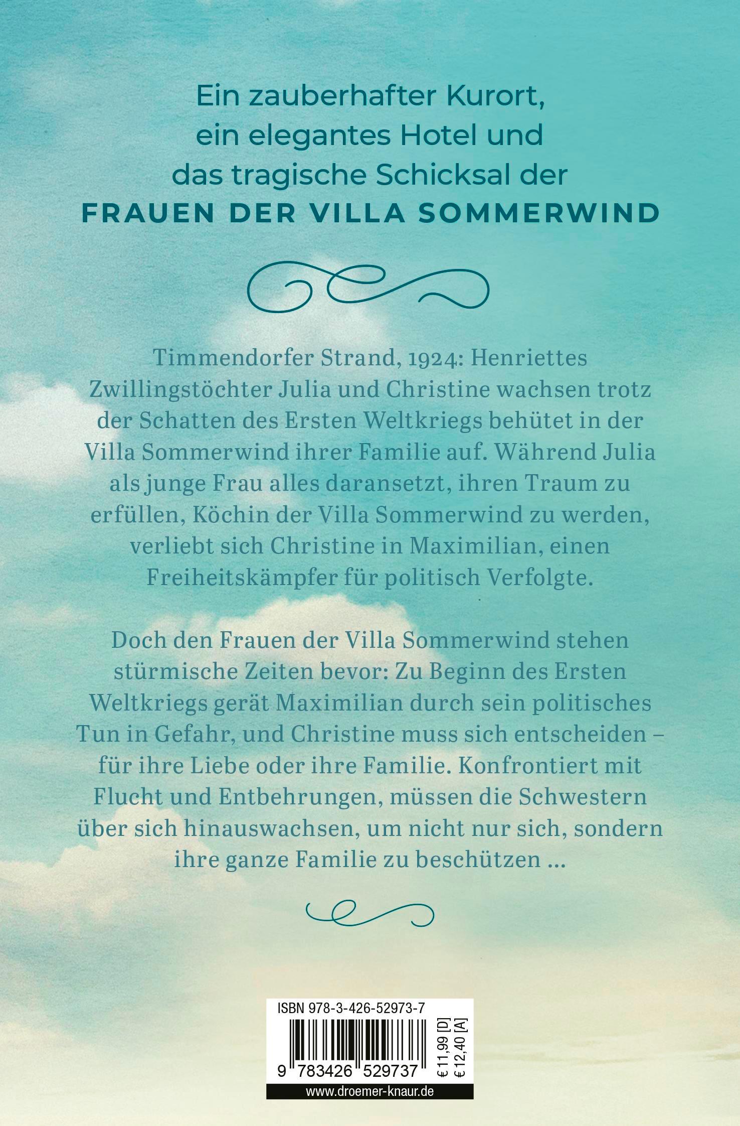 Rückseitencover Die Frauen der Villa Sommerwind. Die Hoffnung am Horizont