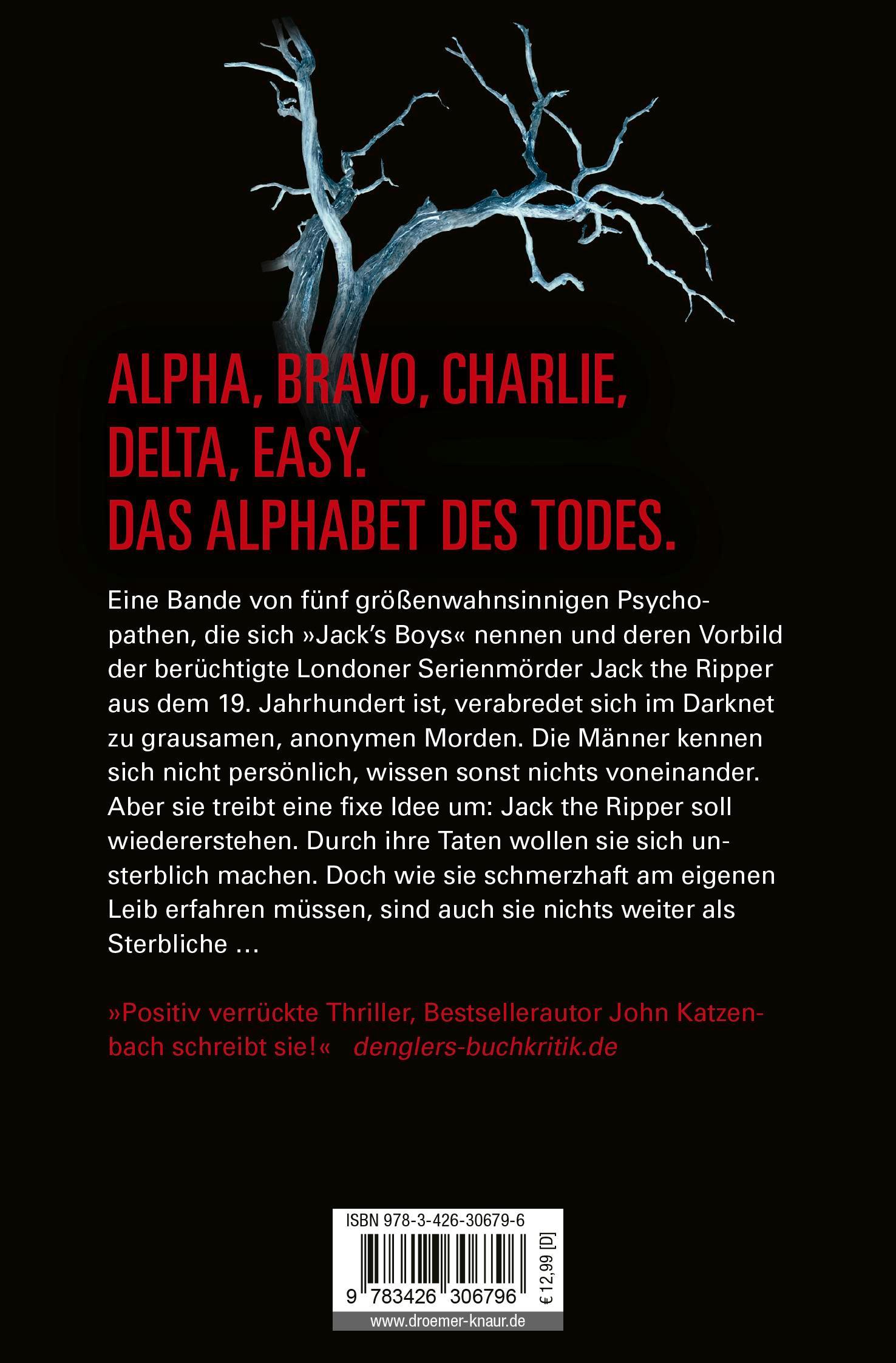 Rückseitencover Die Komplizen. Fünf Männer, fünf Mörder, ein perfider Plan