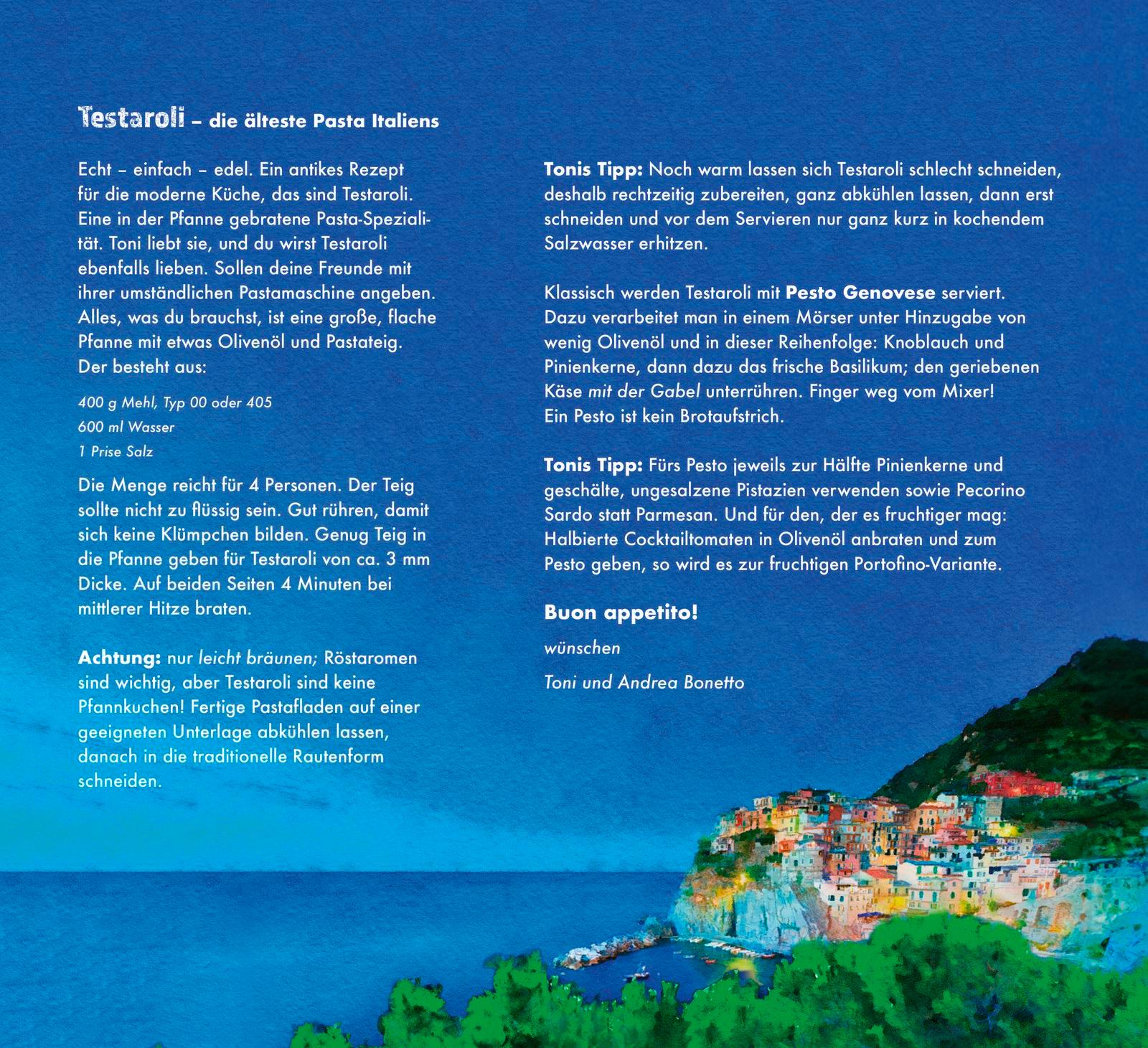 Beispielinhalt (Bild) Azzurro mortale