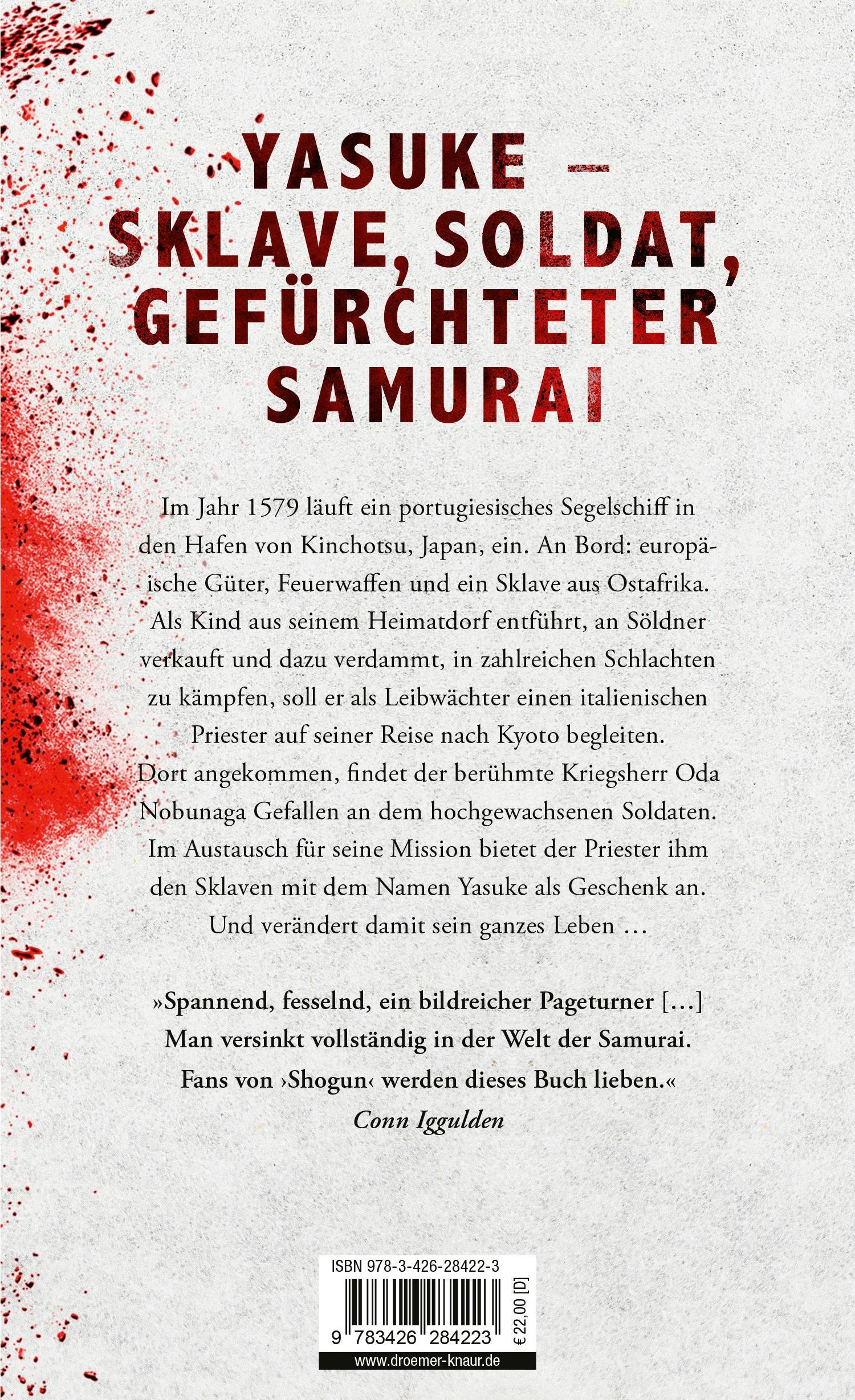 Rückseitencover African Samurai