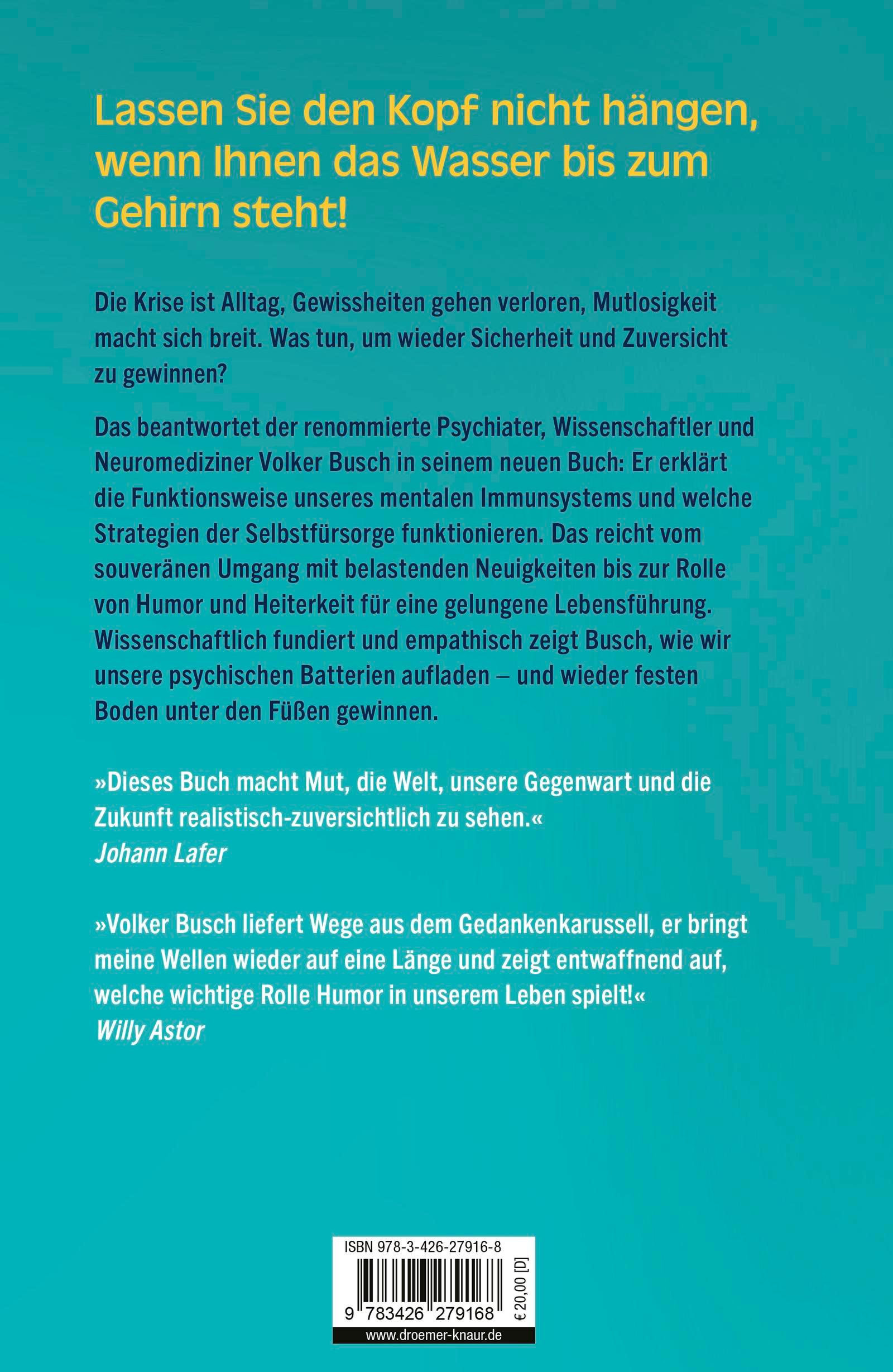 Rückseitencover Kopf hoch!