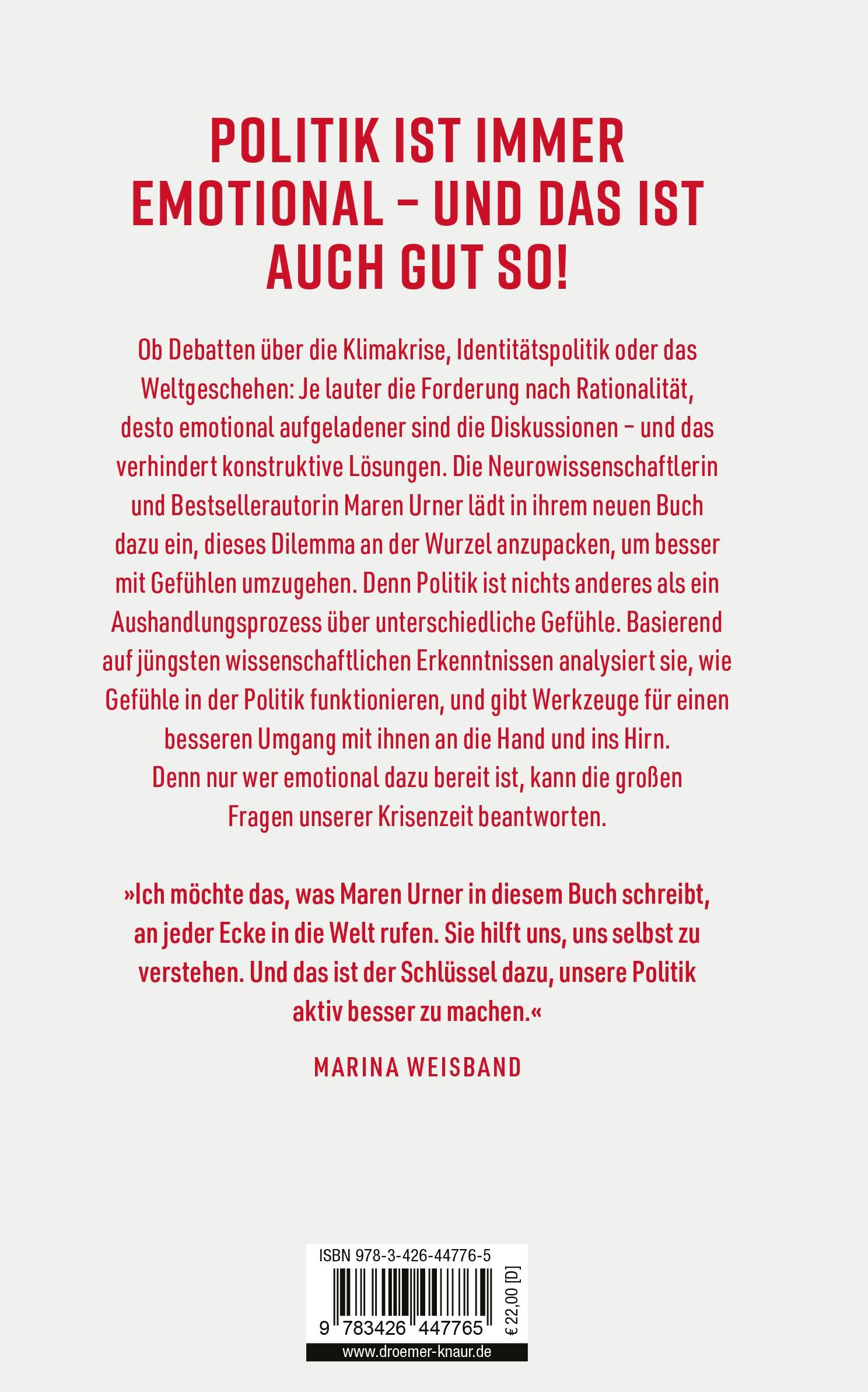 Rückseitencover Radikal emotional