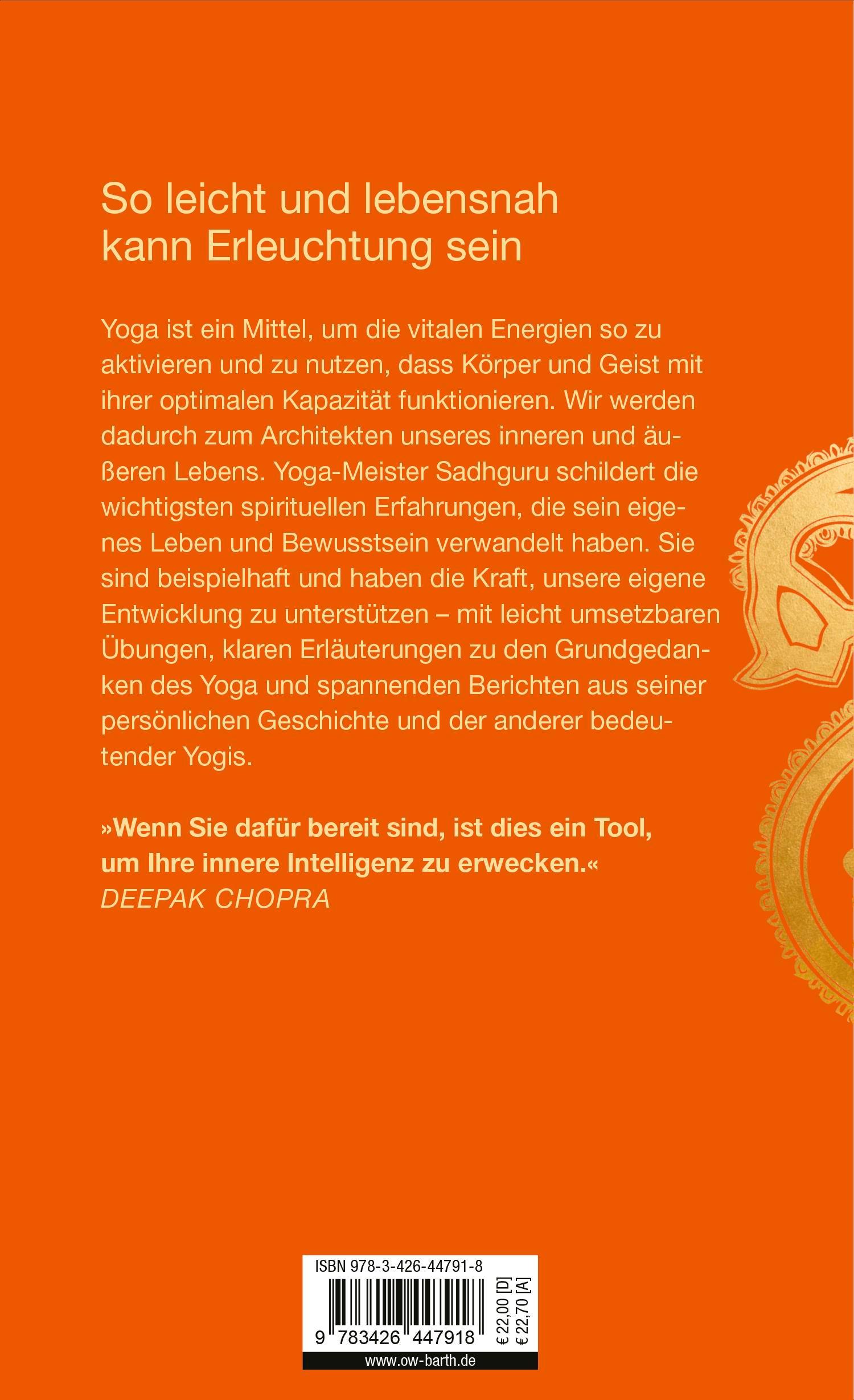 Rückseitencover Die Weisheit eines Yogi