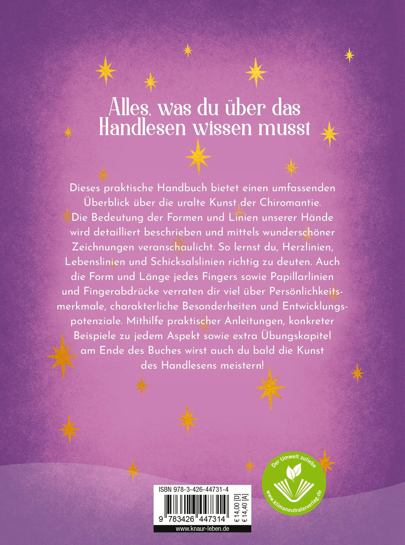 Rückseitencover Modernes Handlesen