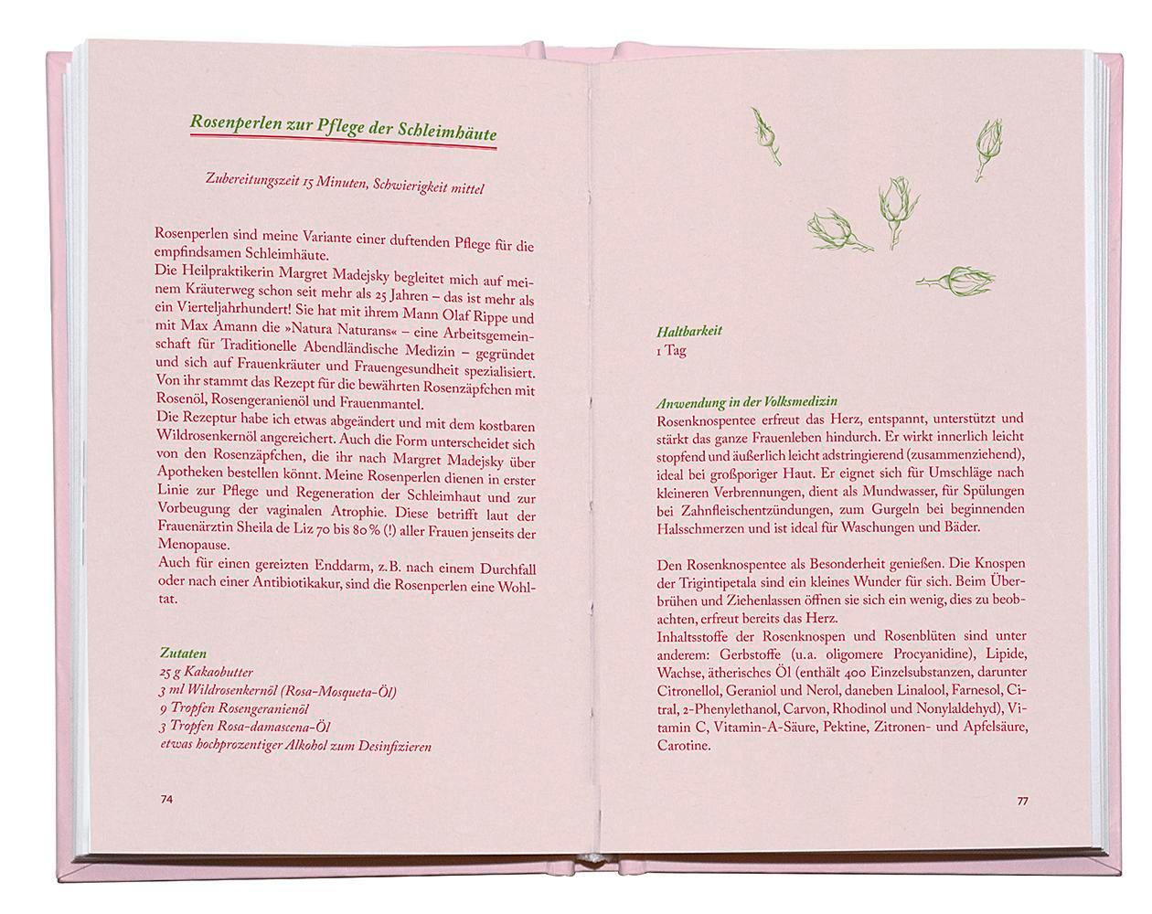 Beispielinhalt (Bild) Die Rosen-Apotheke