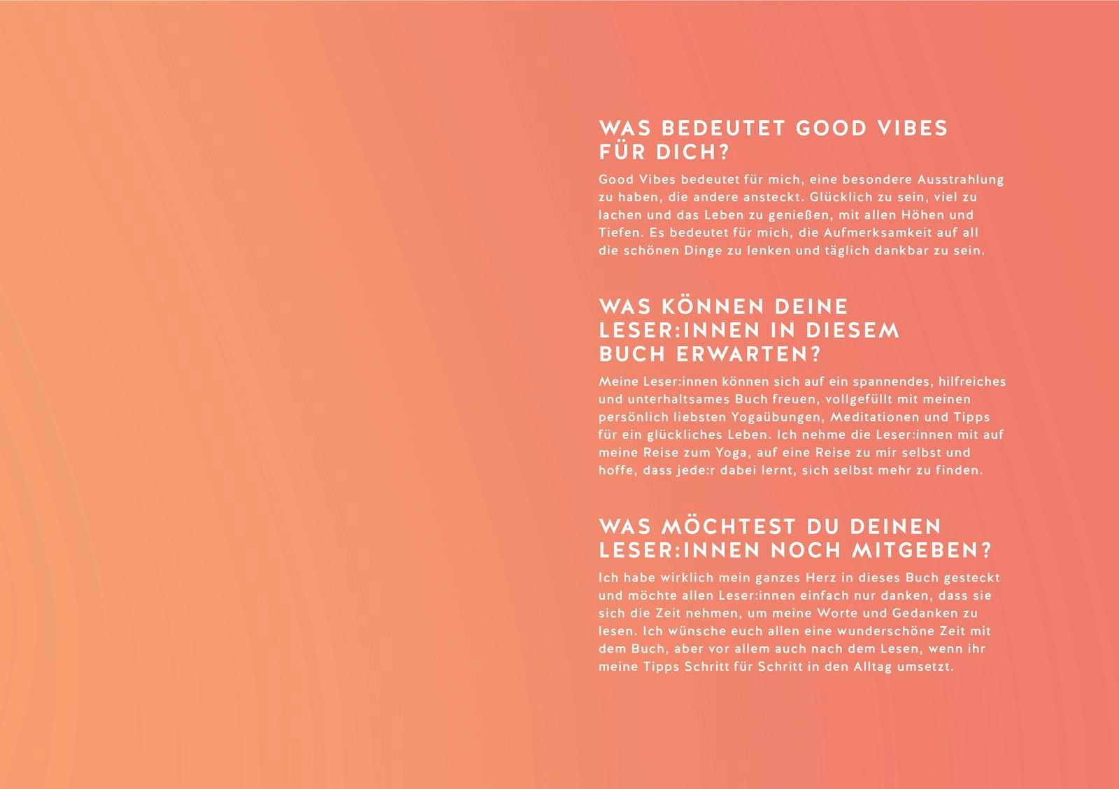 Beispielinhalt (Bild) Good Vibes Yoga