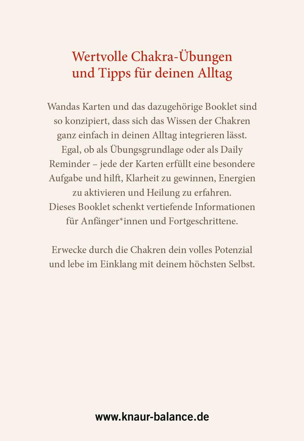 Rückseitencover Deine Chakra-Yogabox