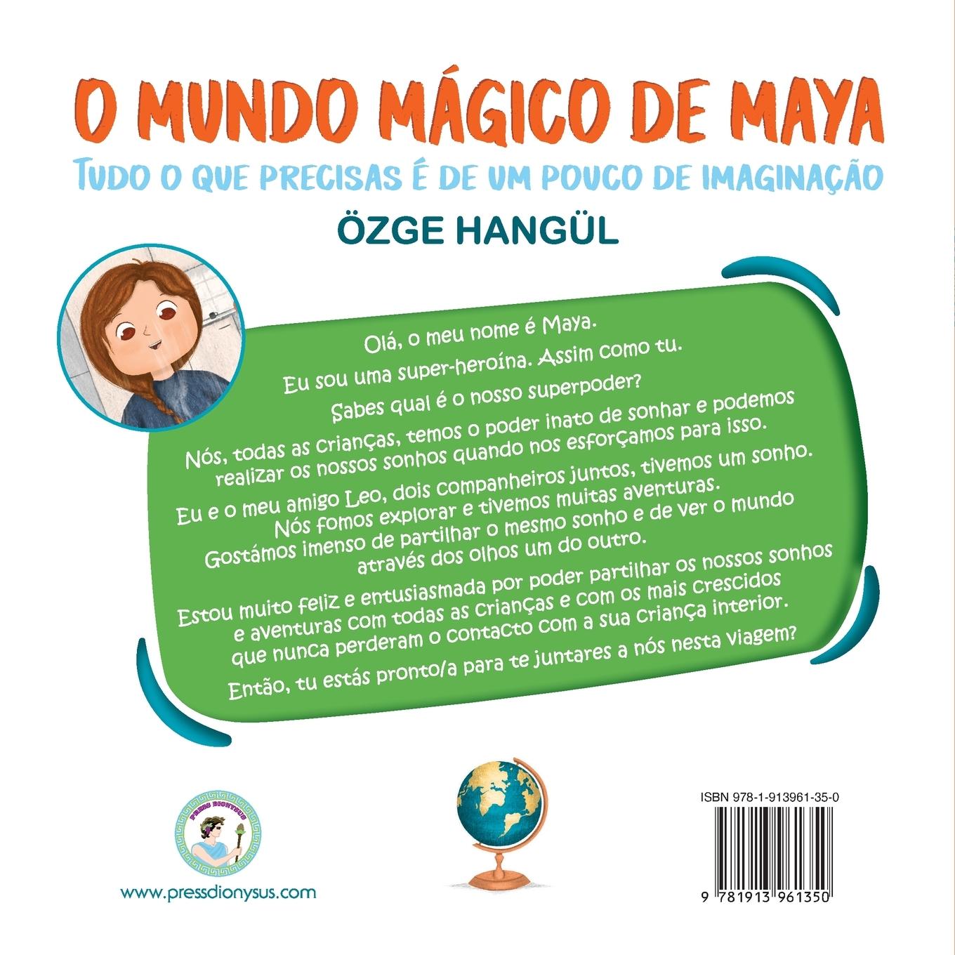 Rückseitencover O MUNDO MÁGICO DE MAYA