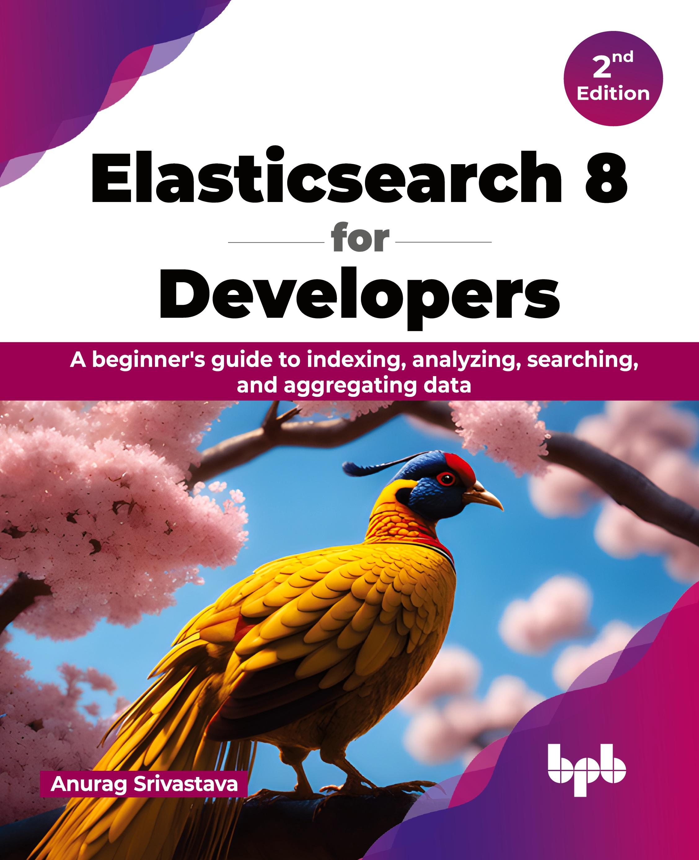 Vorderes Coverbild Elasticsearch 8 for Developers