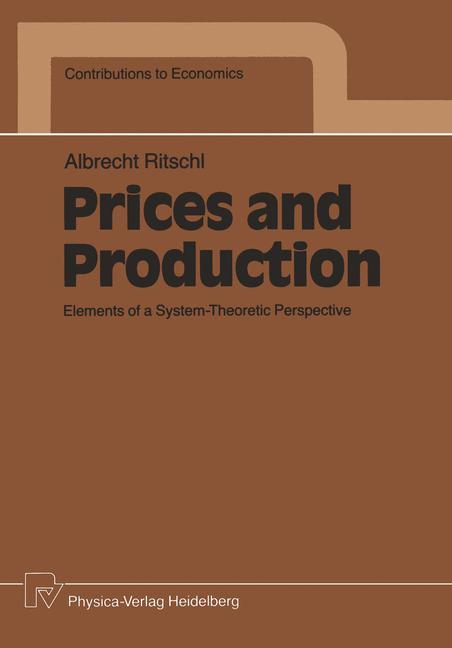 Vorderes Coverbild Prices and Production
