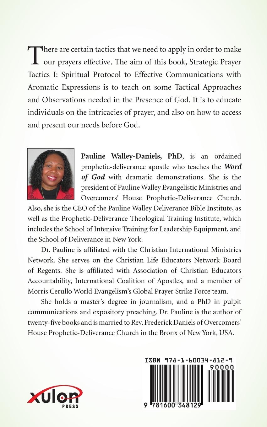 Rückseitencover Strategic Prayer Tactics I: Effective Communications With Aromatic Expressions