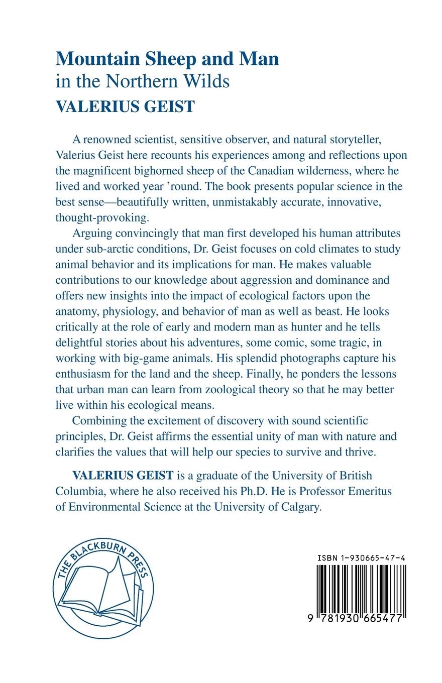 Rückseitencover Mountain Sheep and Man in the Northern Wilds