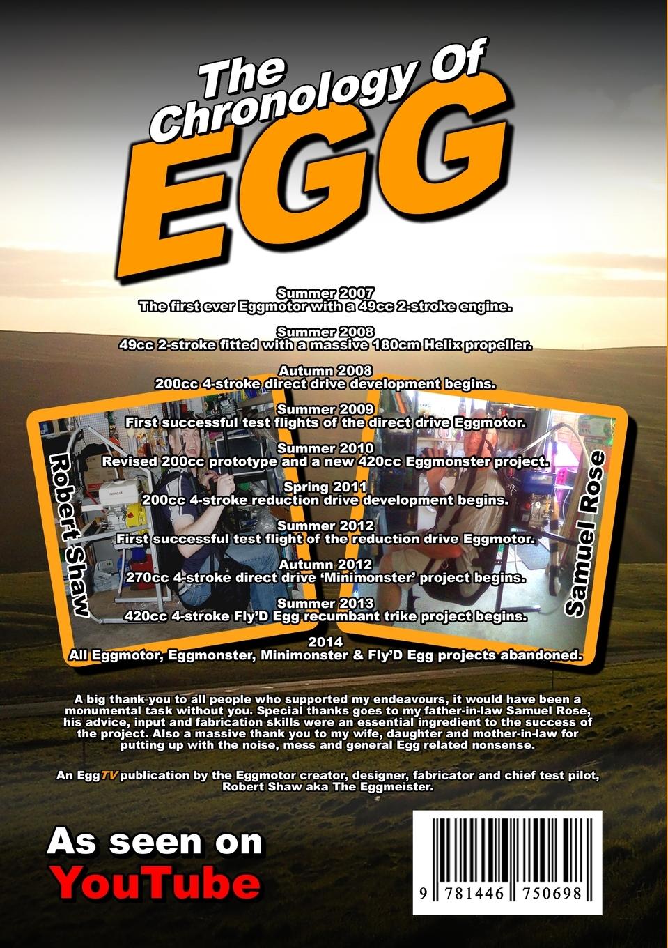 Rückseitencover The Chronicles Of Egg
