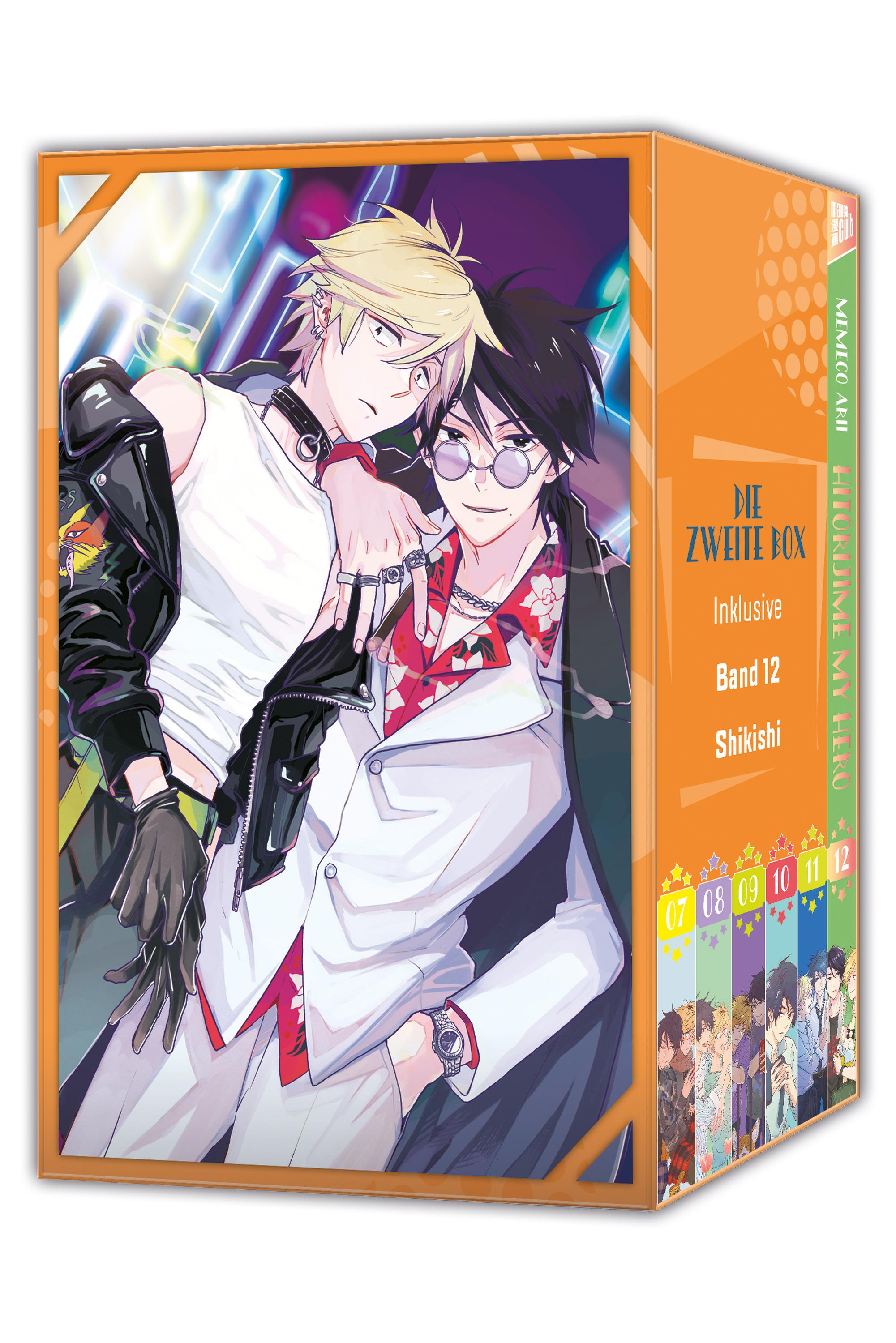 Vorderes Coverbild Hitorijime my Hero 12 mit Sammelschuber