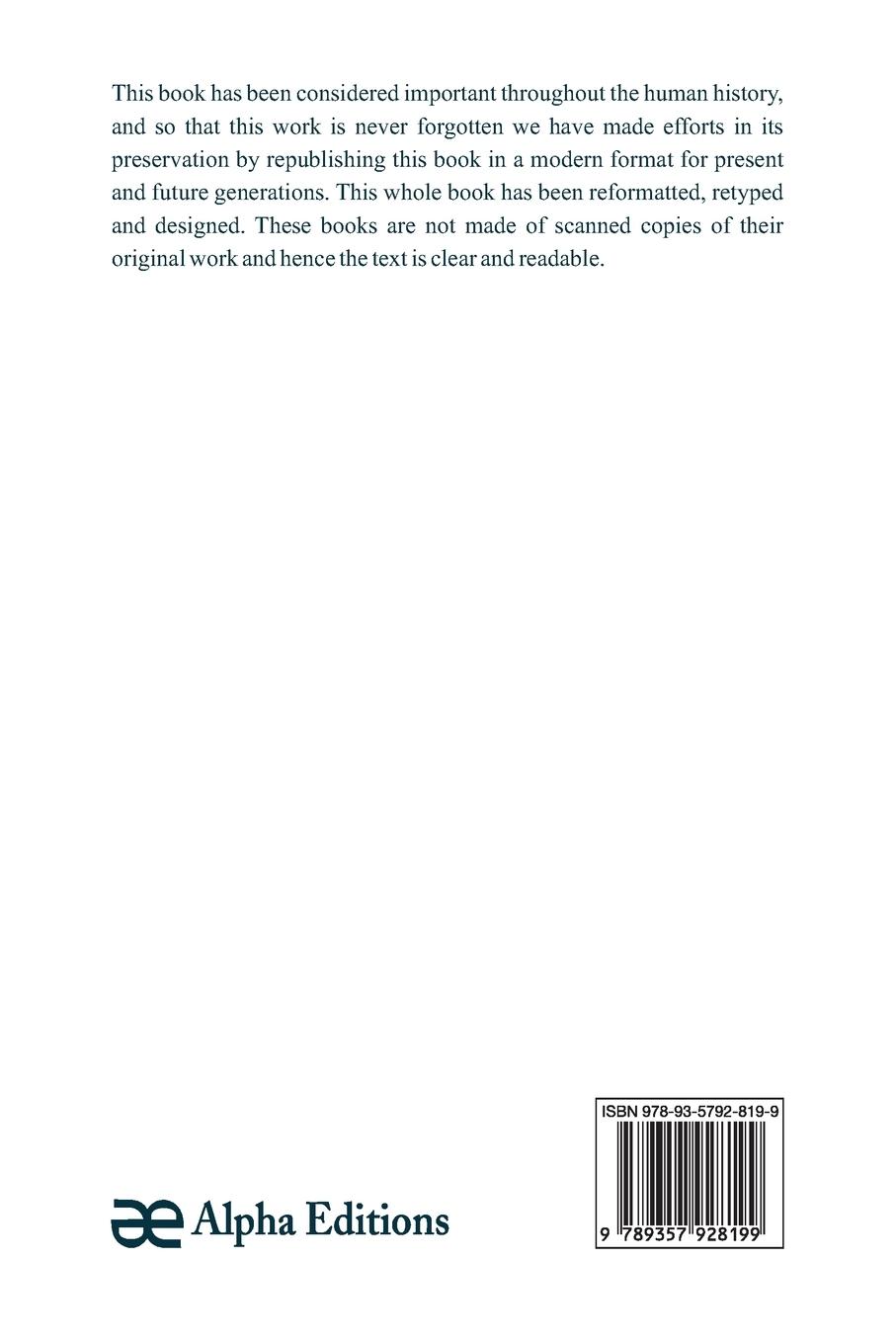 Rückseitencover Tales, Traditions and Romance of Border and Revolutionary Times