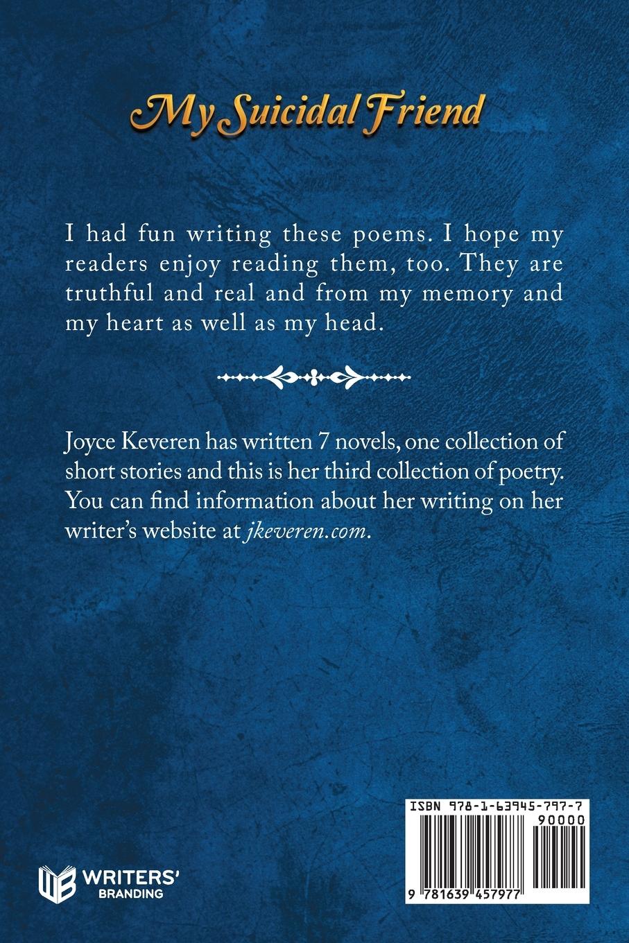 Rückseitencover My Suicidal Friend