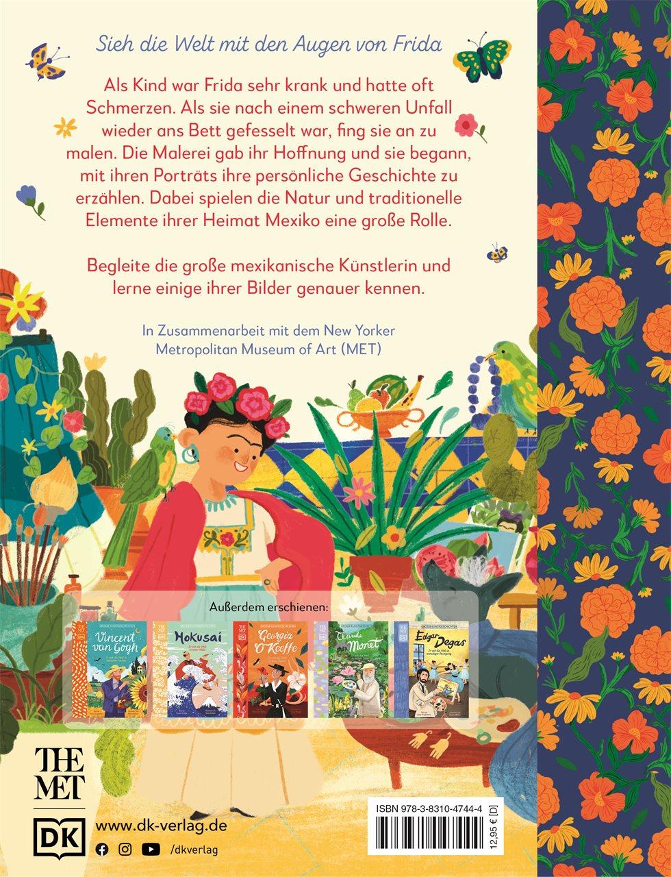 Rückseitencover Große Kunstgeschichten. Frida Kahlo
