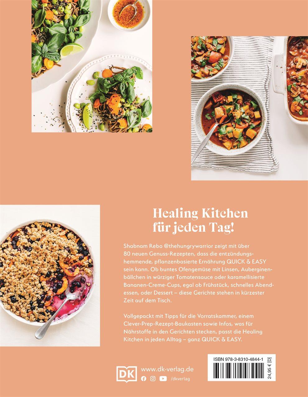 Rückseitencover Healing Kitchen - Quick & Easy