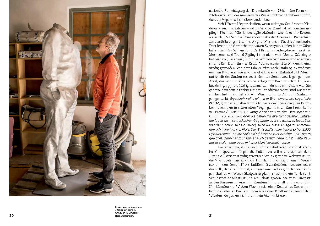 Beispielinhalt (Bild) Erwin Wurm