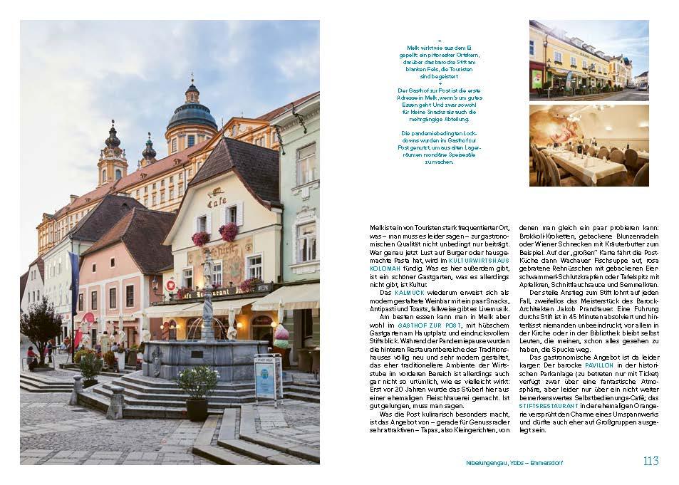 Beispielinhalt (Bild) Der Donauradweg für Genießer