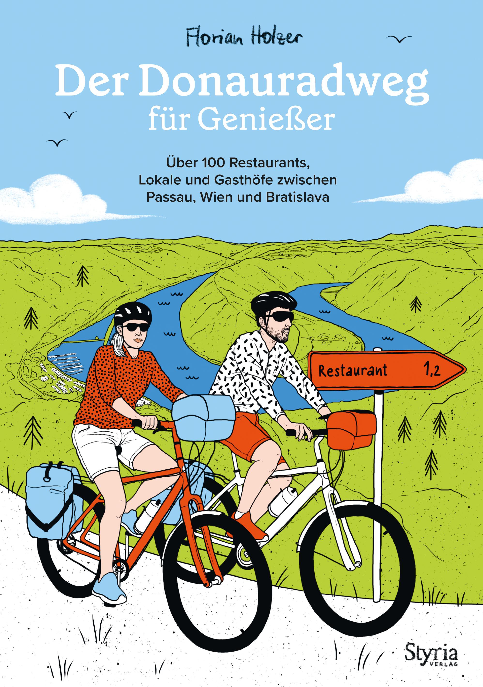 Vorderes Coverbild Der Donauradweg für Genießer