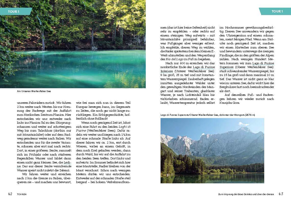 Beispielinhalt (Bild) Nationalpark Triglav, Soca & Isonzo