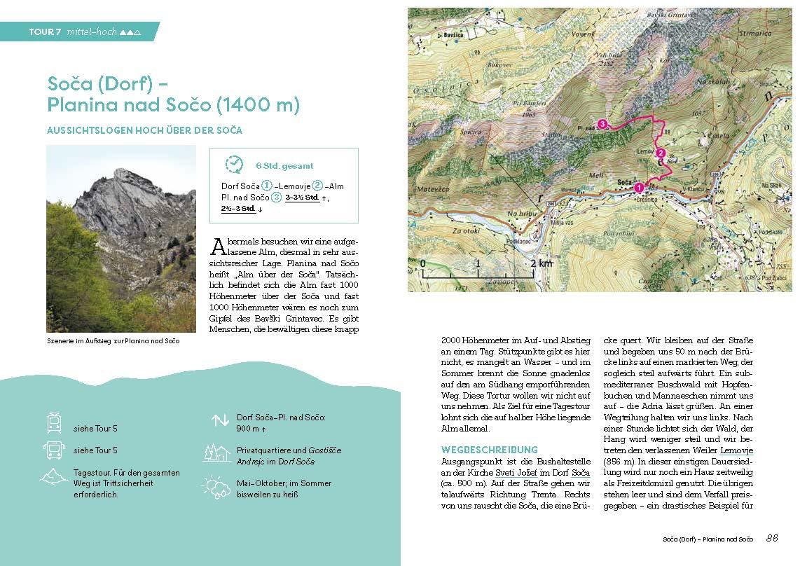 Beispielinhalt (Bild) Nationalpark Triglav, Soca & Isonzo