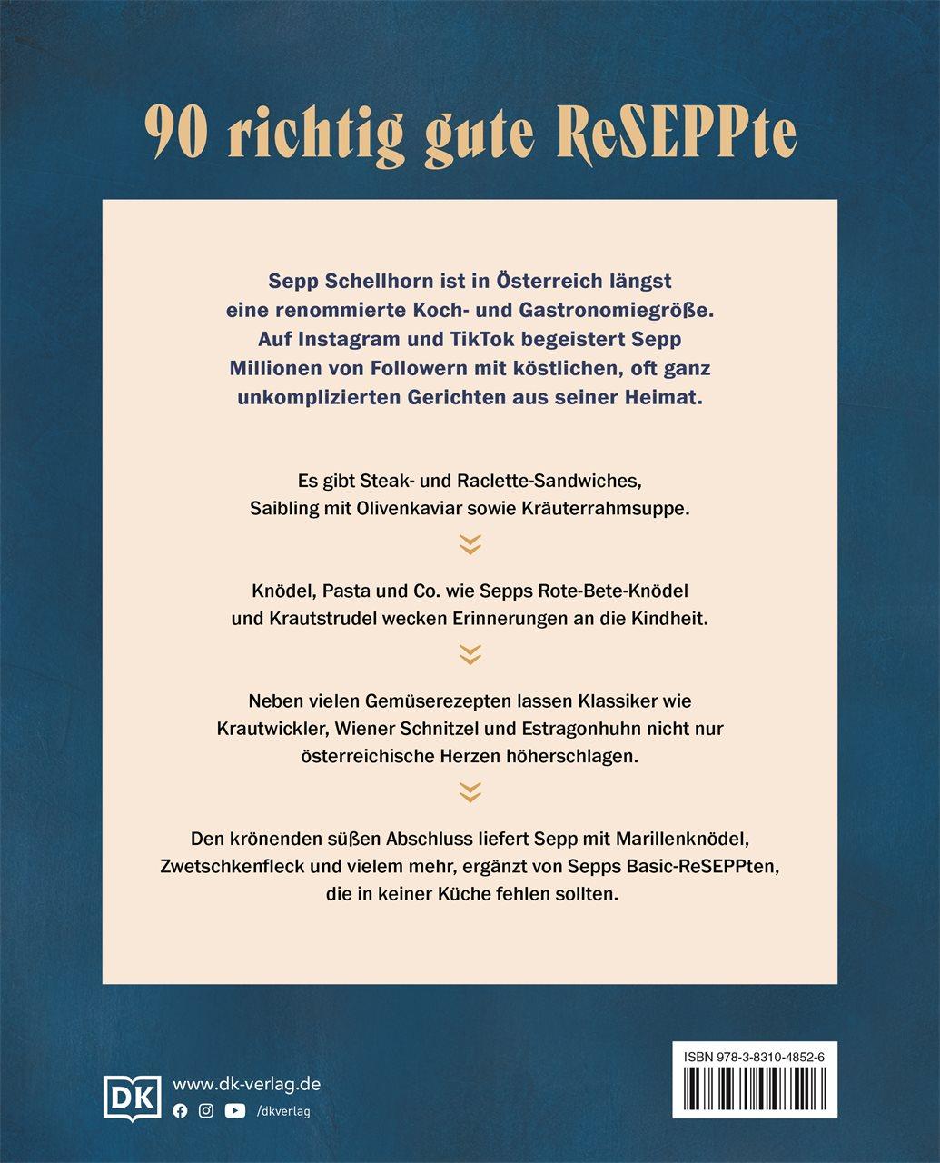Rückseitencover Sepp, was machst du?