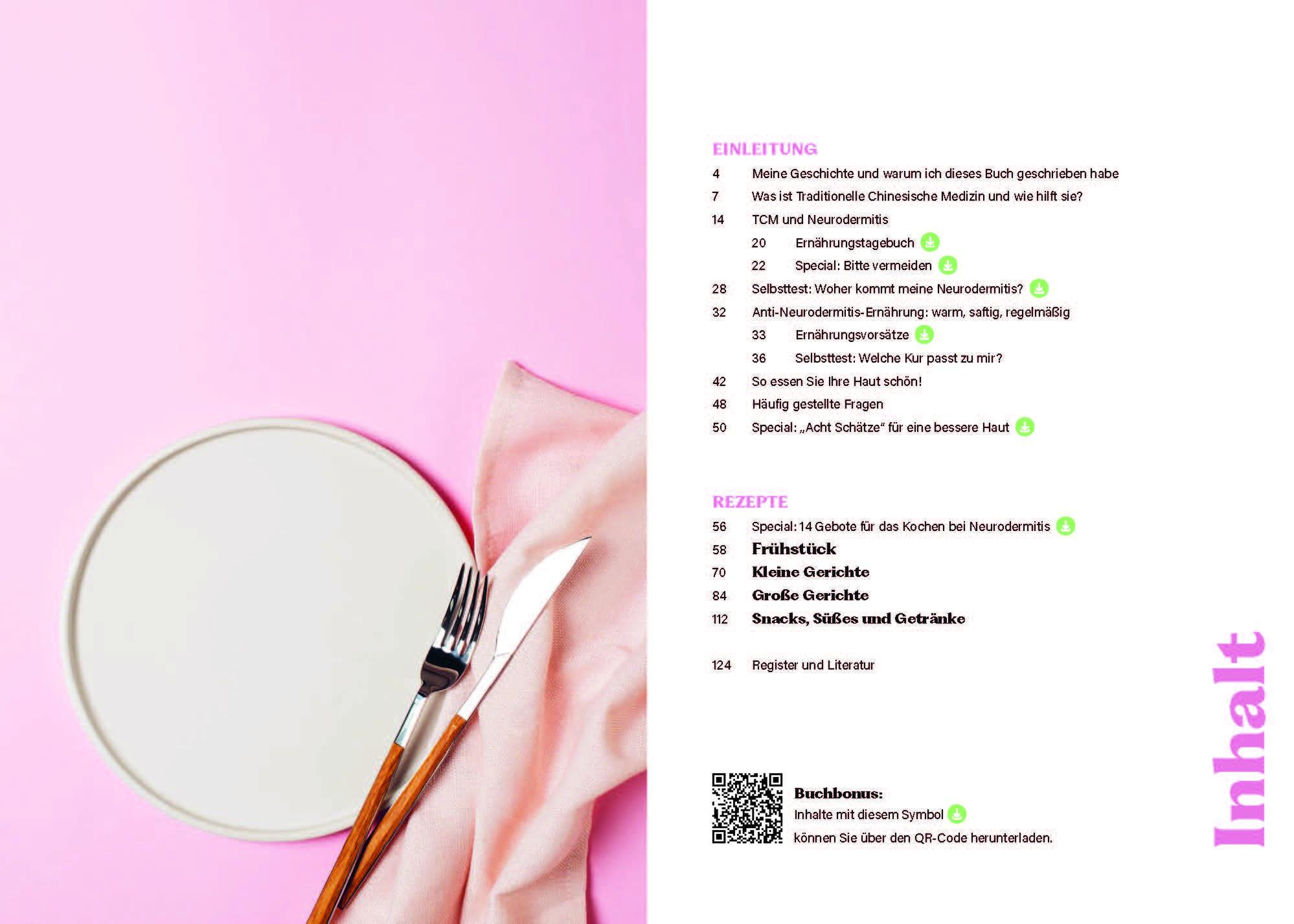 Beispielinhalt (Bild) Richtig essen bei Neurodermitis