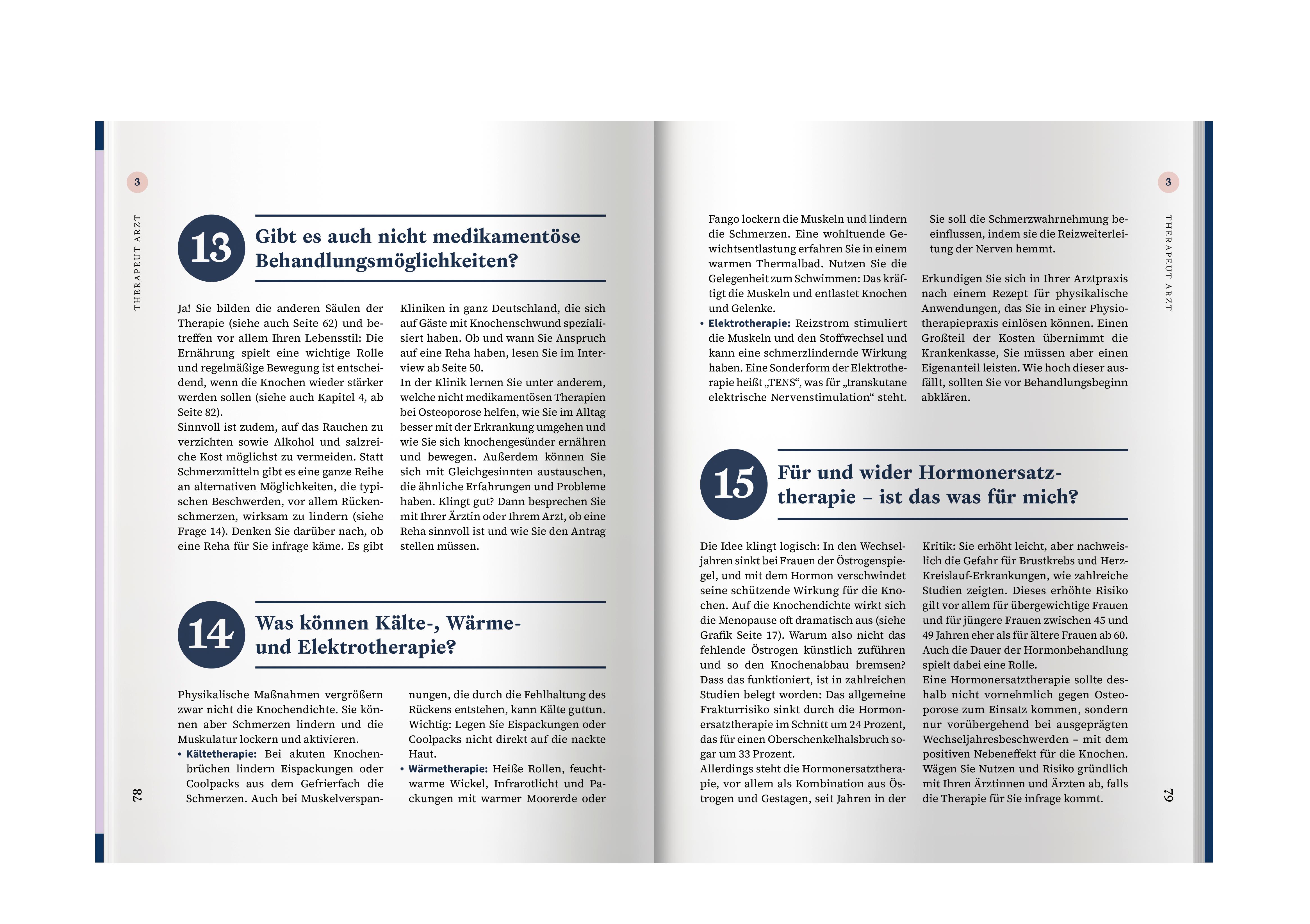 Beispielinhalt (Bild) Apotheken Umschau: Osteoporose