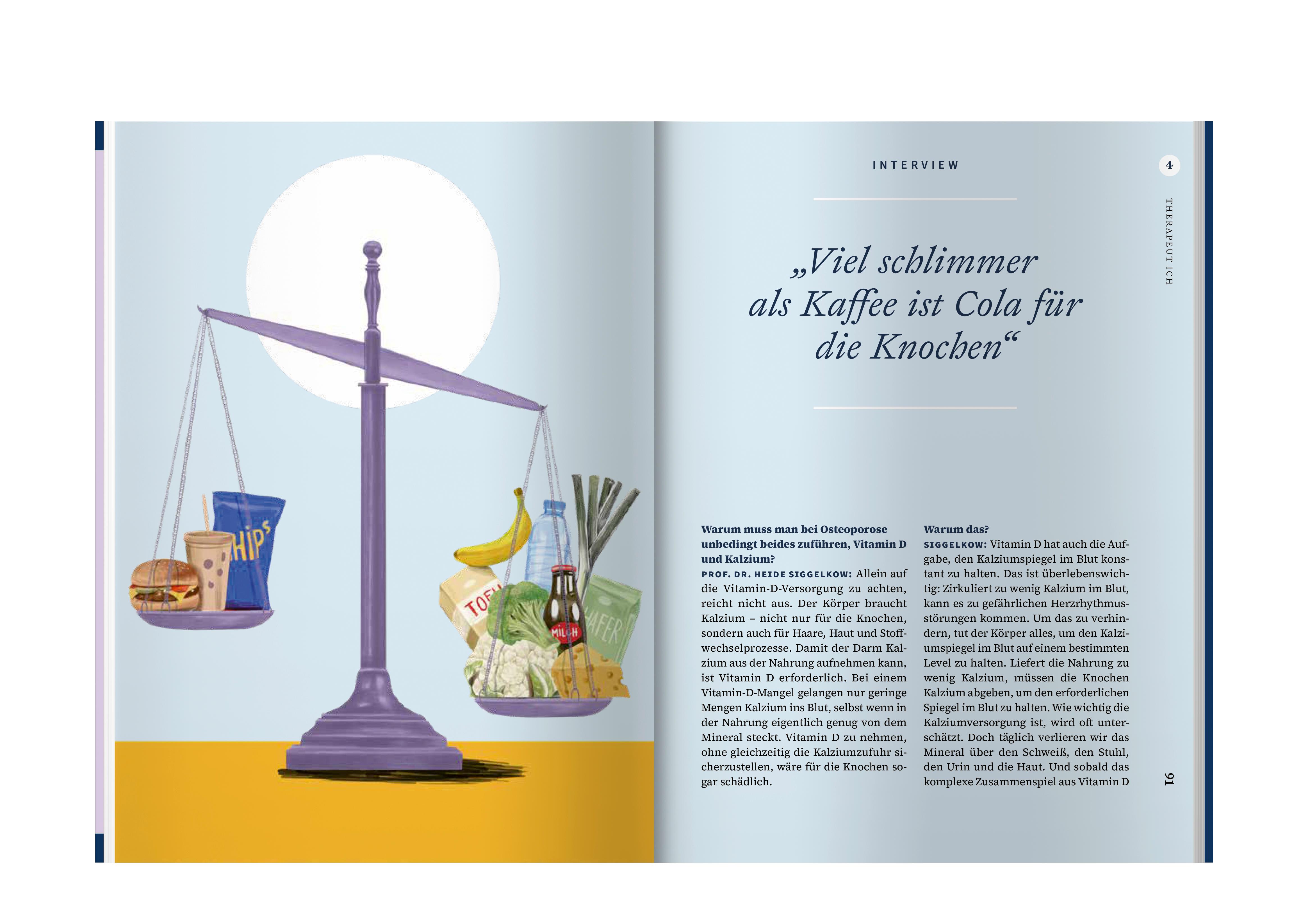 Beispielinhalt (Bild) Apotheken Umschau: Osteoporose