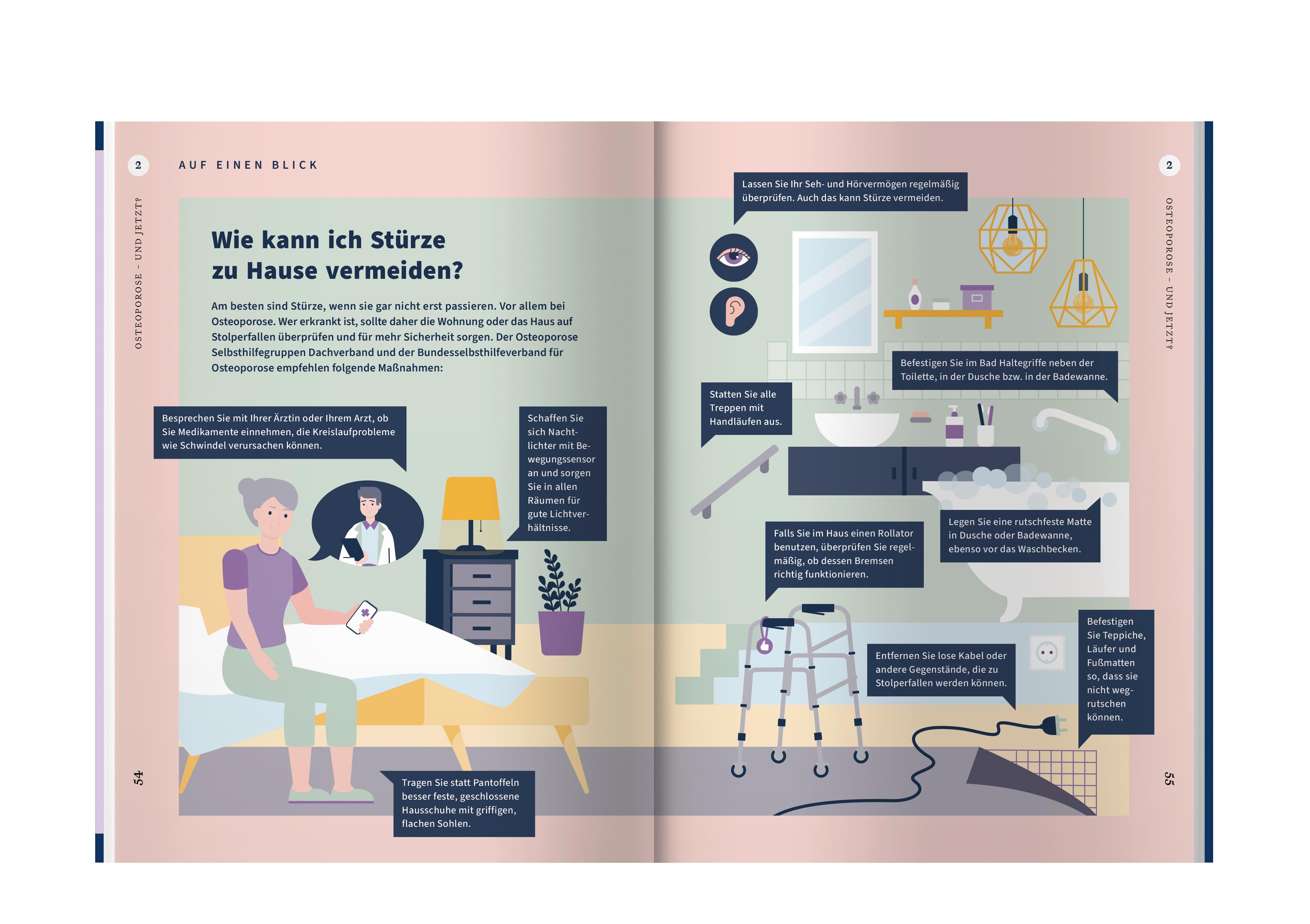 Beispielinhalt (Bild) Apotheken Umschau: Osteoporose