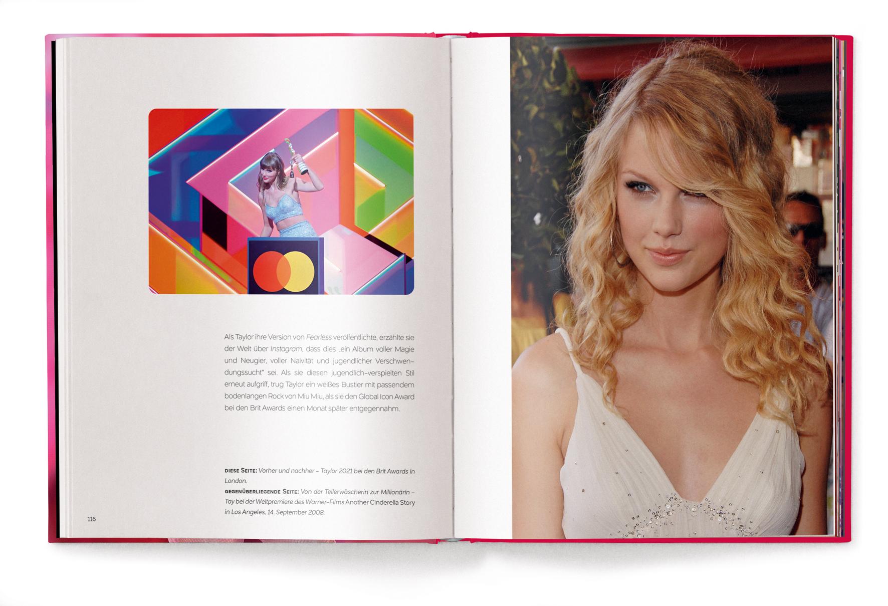 Beispielinhalt (Bild) Ikonische Outfits von Taylor Swift