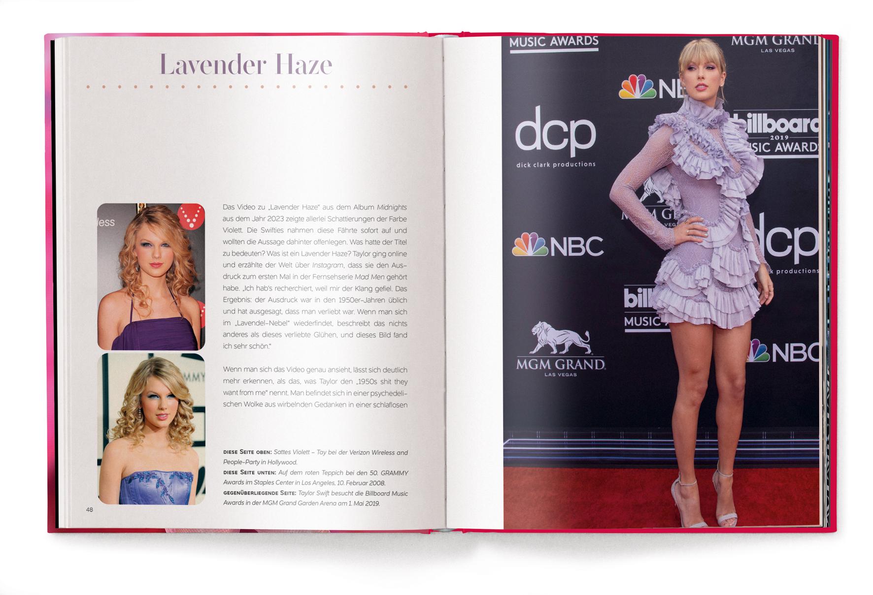 Beispielinhalt (Bild) Ikonische Outfits von Taylor Swift