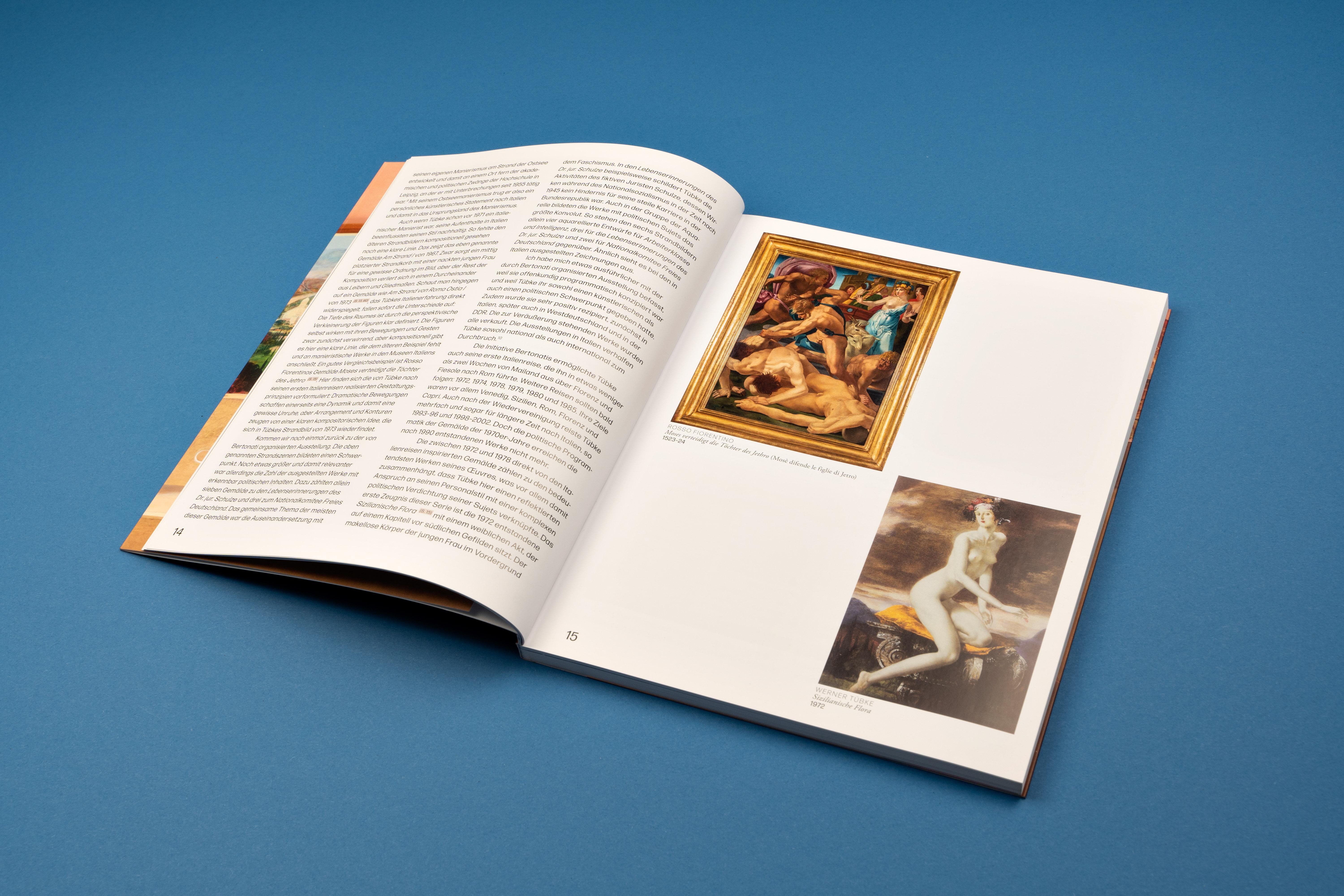 Beispielinhalt (Bild) Tübke und Italien