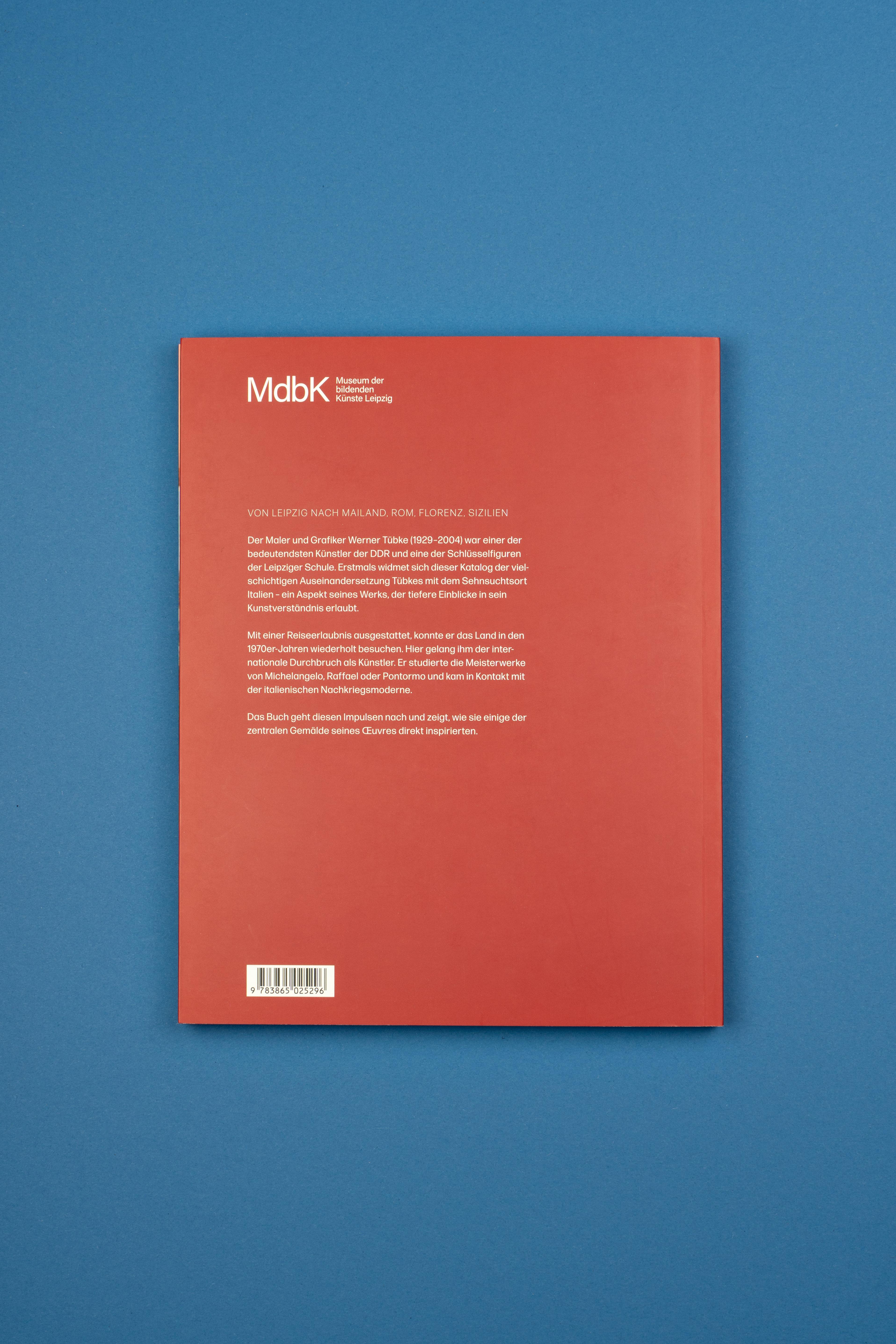 Rückseitencover Tübke und Italien