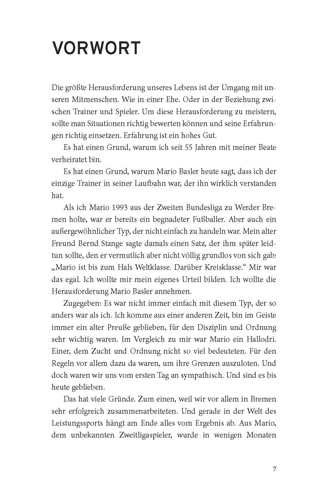 Beispielinhalt (Bild) Mario Basler - Eigentlich bin ich ein super Typ