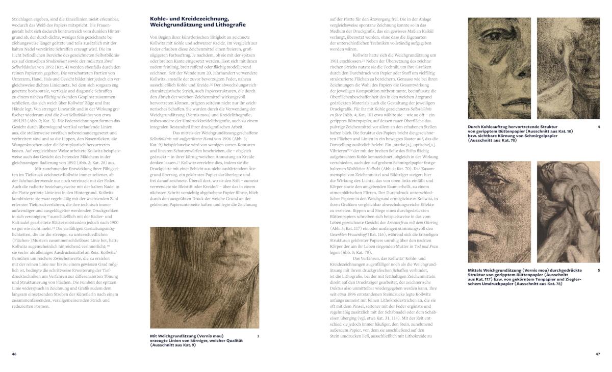 Beispielinhalt (Bild) Kollwitz - Das grafische Werk und die politische Kraft der Klassischen Moderne. Katalog zur Käthe Kollwitz Ausstellung, Städel-Museum