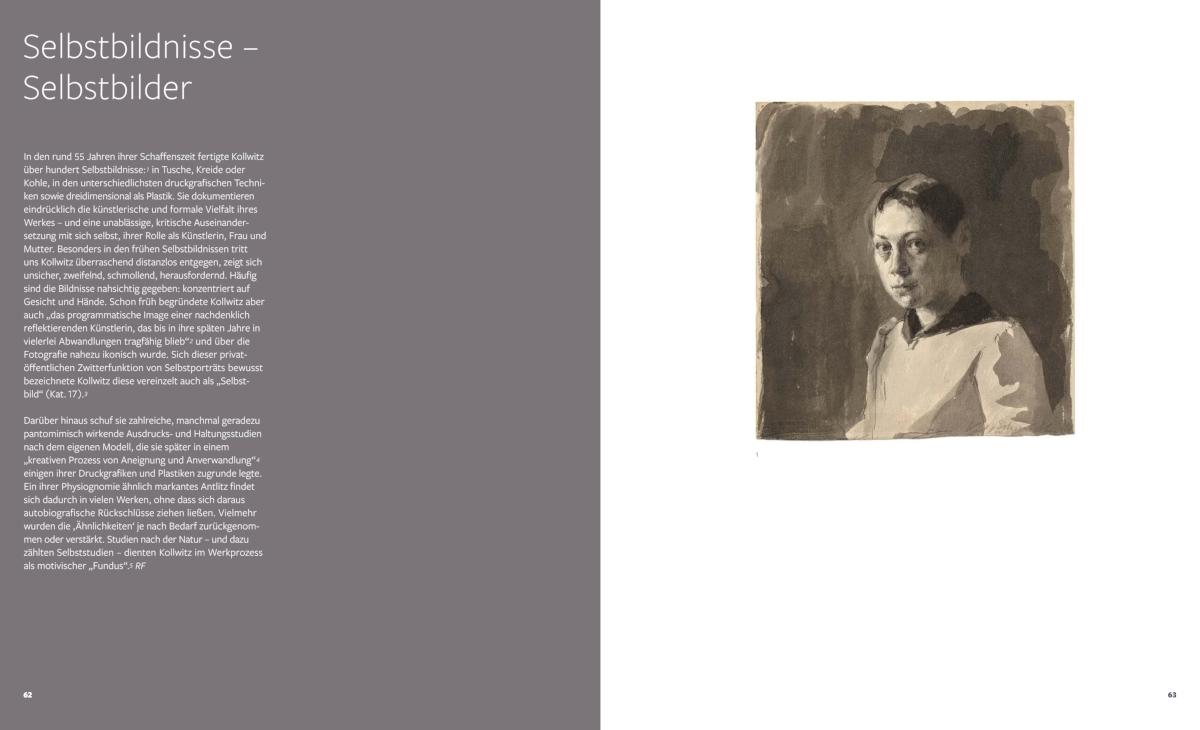 Beispielinhalt (Bild) Kollwitz - Das grafische Werk und die politische Kraft der Klassischen Moderne. Katalog zur Käthe Kollwitz Ausstellung, Städel-Museum