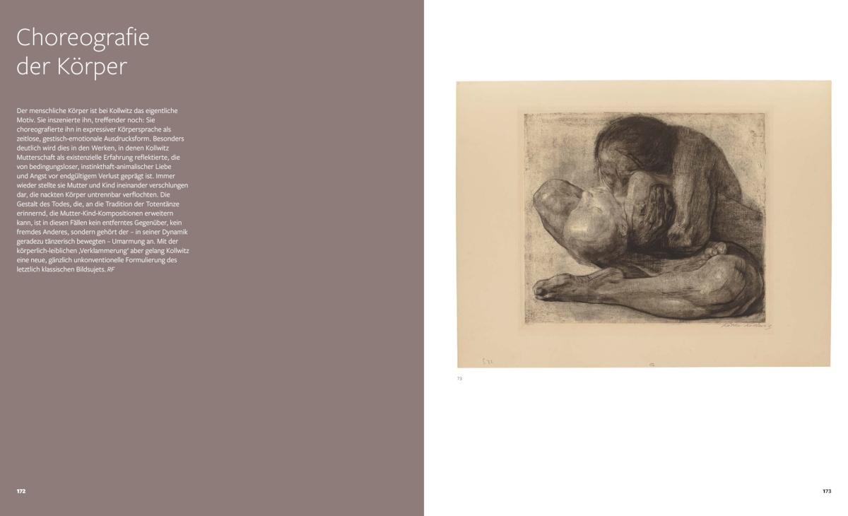 Beispielinhalt (Bild) Kollwitz - Das grafische Werk und die politische Kraft der Klassischen Moderne. Katalog zur Käthe Kollwitz Ausstellung, Städel-Museum