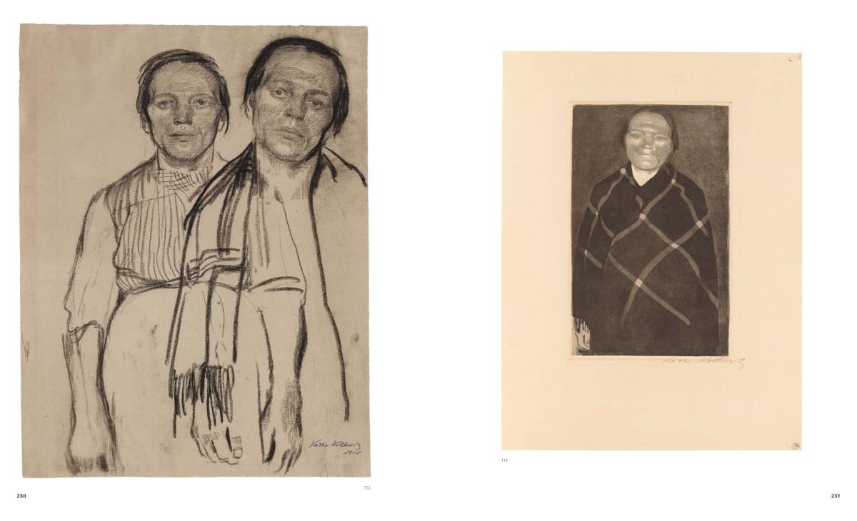 Beispielinhalt (Bild) Kollwitz - Das grafische Werk und die politische Kraft der Klassischen Moderne. Katalog zur Käthe Kollwitz Ausstellung, Städel-Museum