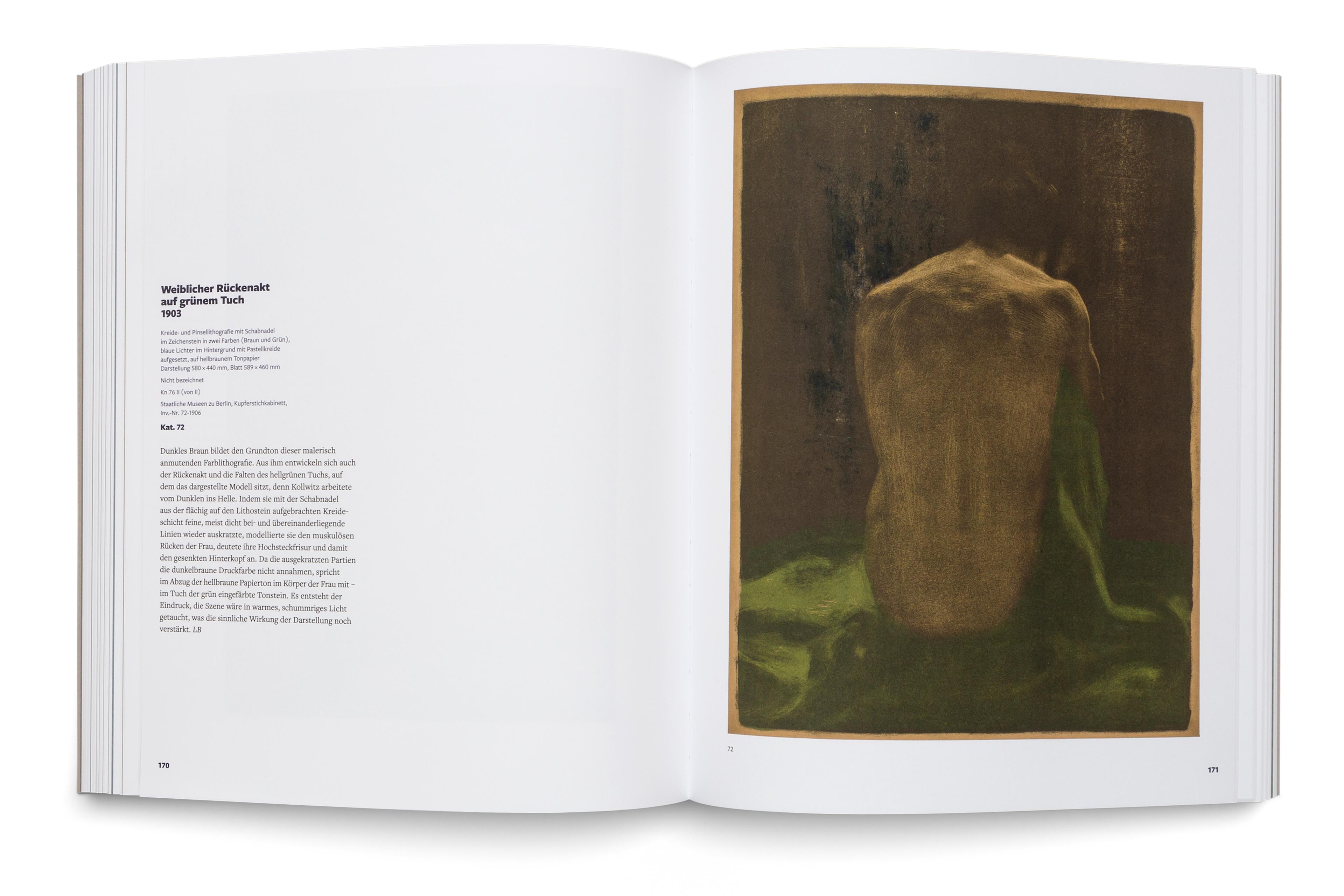 Beispielinhalt (Bild) Kollwitz - Das grafische Werk und die politische Kraft der Klassischen Moderne. Katalog zur Käthe Kollwitz Ausstellung, Städel-Museum