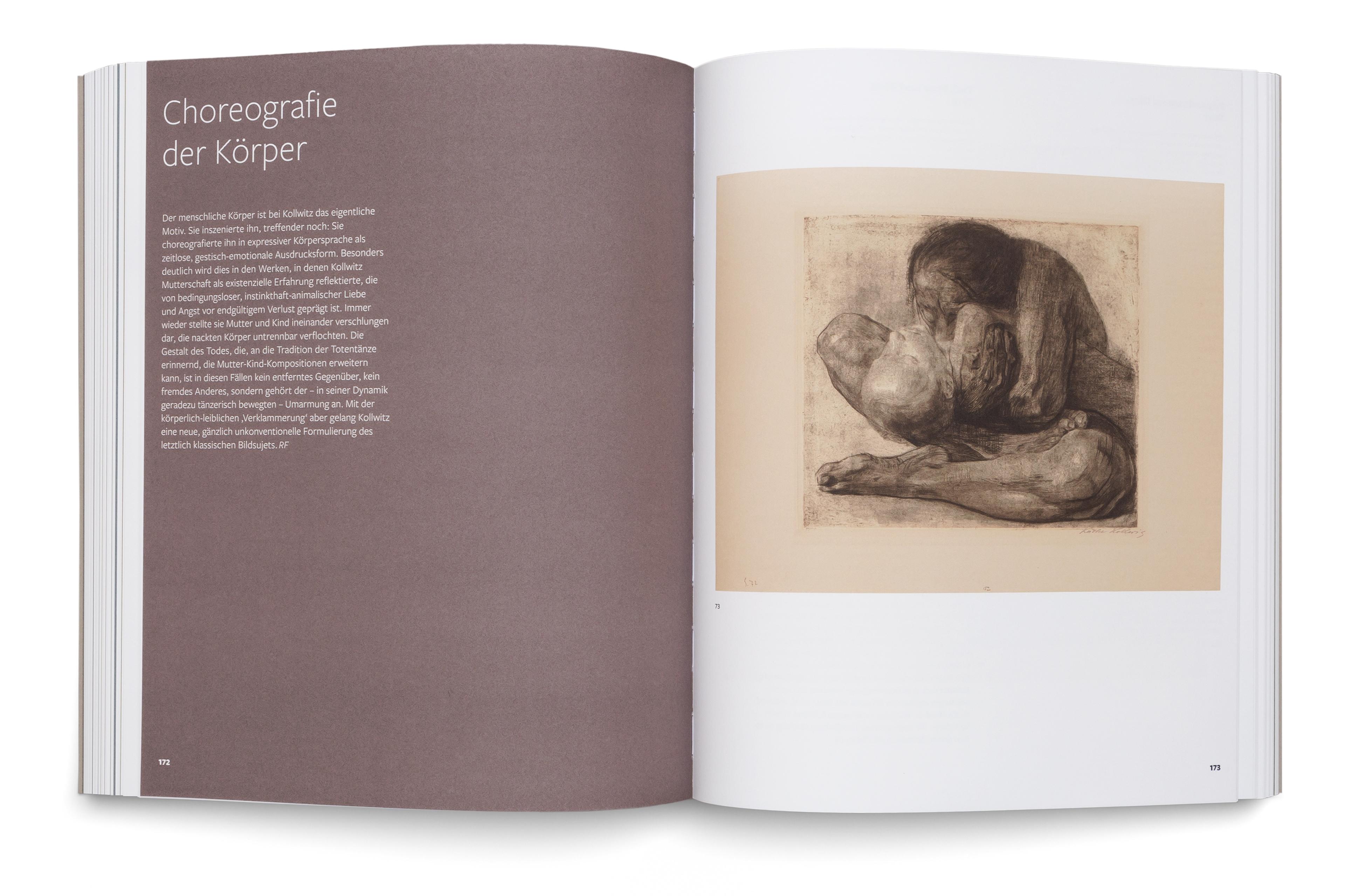 Beispielinhalt (Bild) Kollwitz - Das grafische Werk und die politische Kraft der Klassischen Moderne. Katalog zur Käthe Kollwitz Ausstellung, Städel-Museum