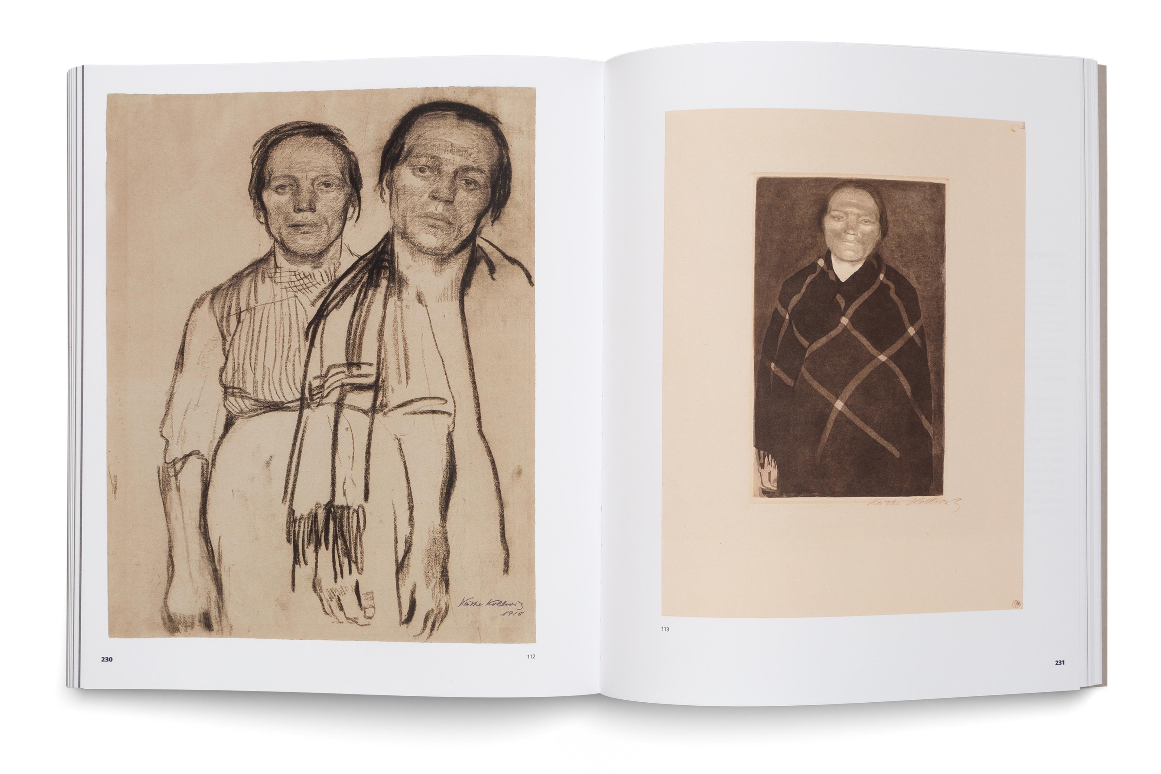 Beispielinhalt (Bild) Kollwitz - Das grafische Werk und die politische Kraft der Klassischen Moderne. Katalog zur Käthe Kollwitz Ausstellung, Städel-Museum