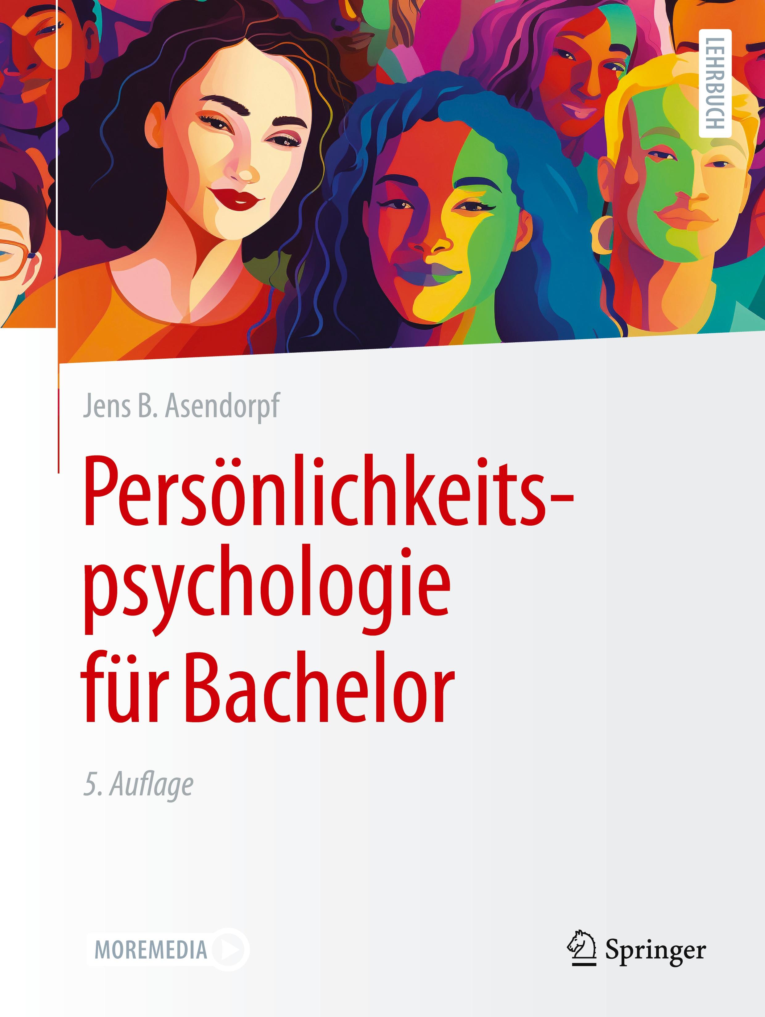 Vorderes Coverbild Persönlichkeitspsychologie für Bachelor